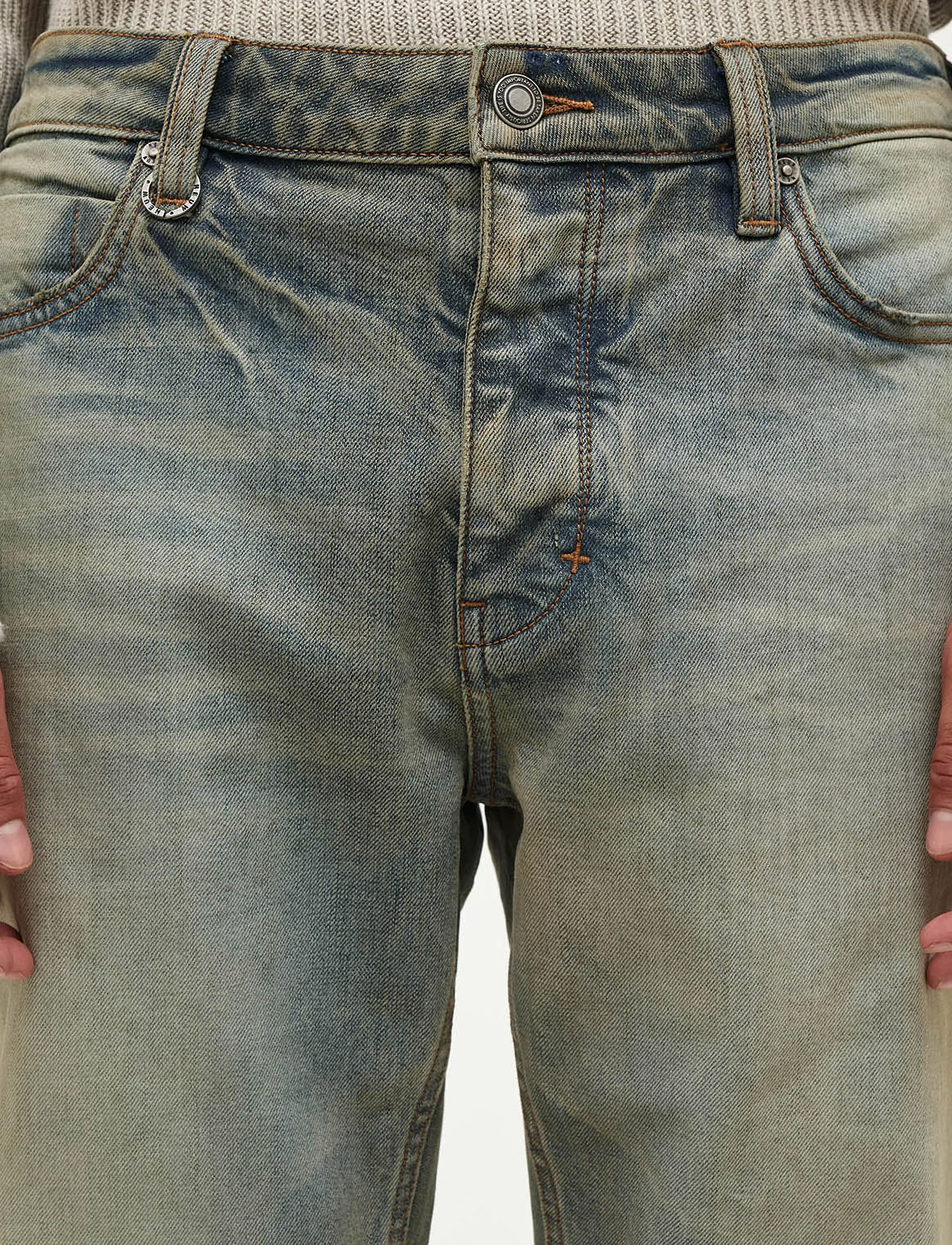 NEUW - RAY STRAIGHT DAWNLIGHT VINTAGE INDIGO - püksid & teksad - blue - 5