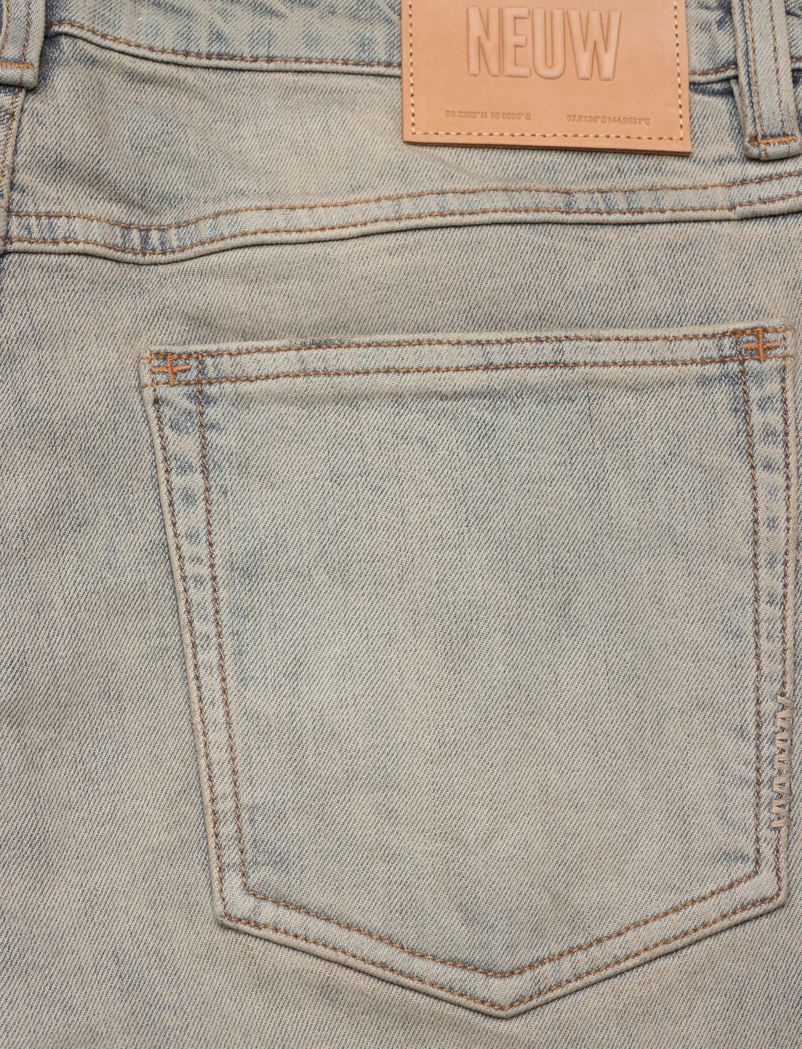 NEUW - RAY STRAIGHT DAWNLIGHT VINTAGE INDIGO - regular jeans - blue - 4