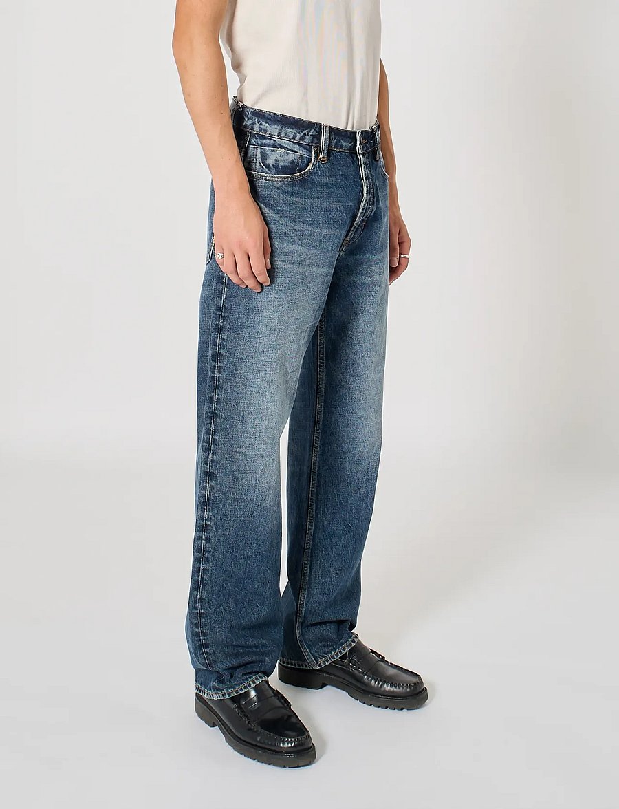 NEUW - LIAM RELAXED GALILEODARK VINTAGE INDIGO - loose jeans - blue - 3
