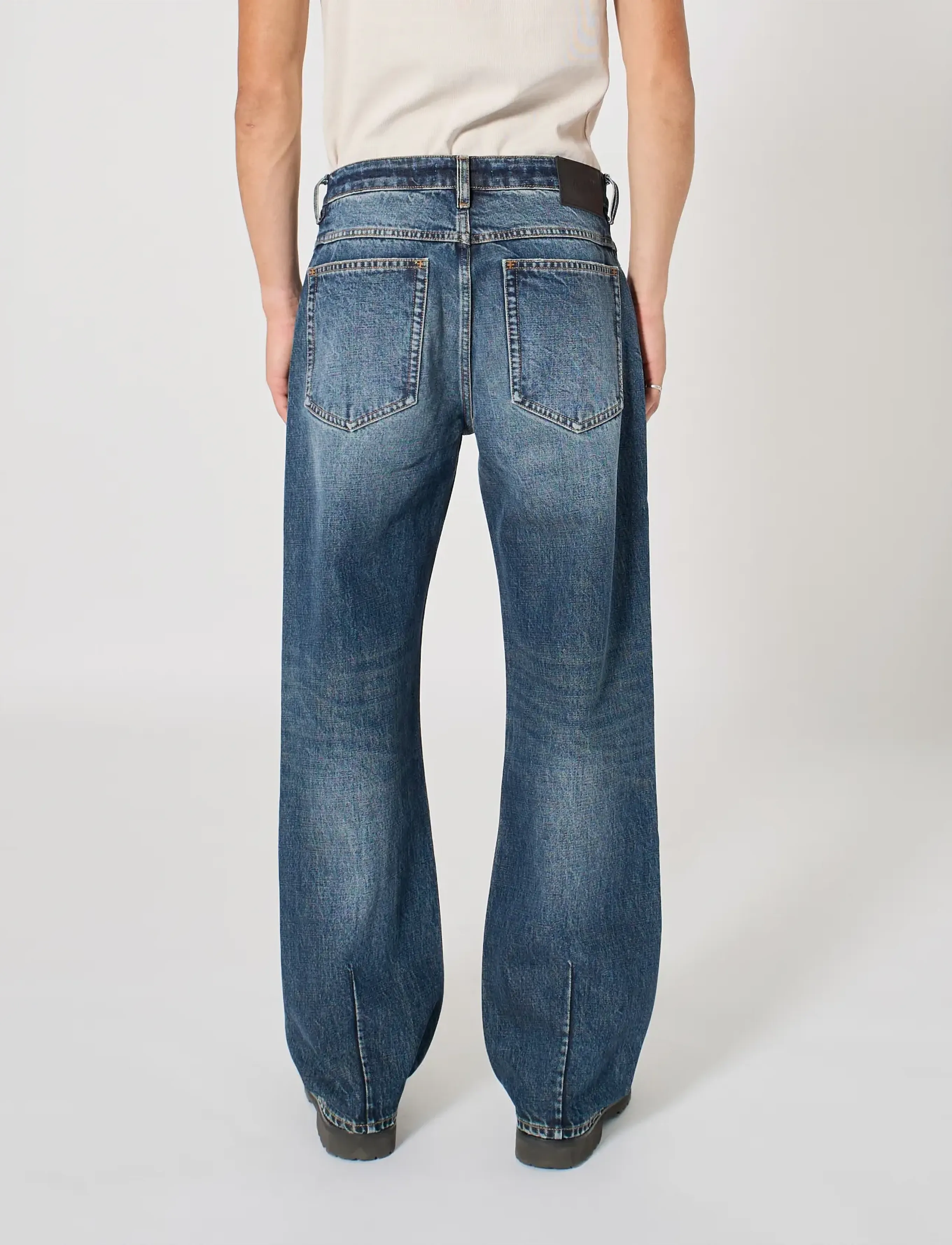 NEUW - LIAM RELAXED GALILEODARK VINTAGE INDIGO - loose jeans - blue - 4