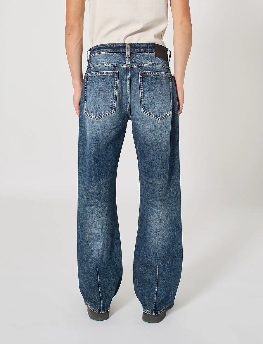 NEUW - LIAM RELAXED GALILEODARK VINTAGE INDIGO - loose jeans - blue - 4