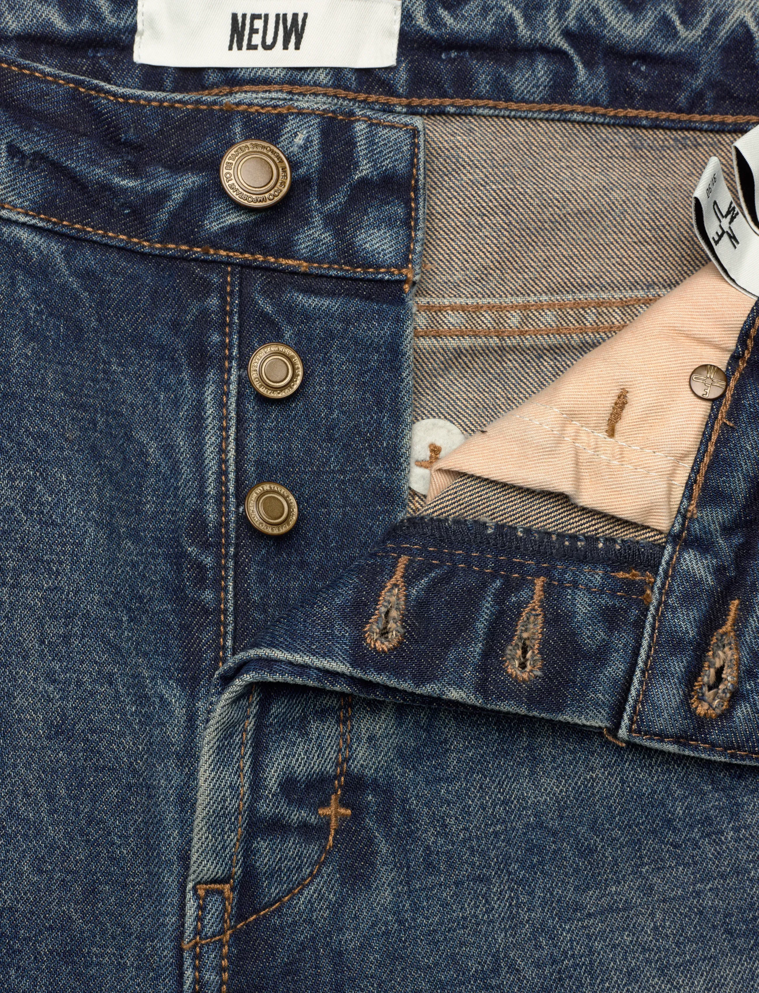 NEUW - LIAM RELAXED GALILEODARK VINTAGE INDIGO - loose jeans - blue - 3