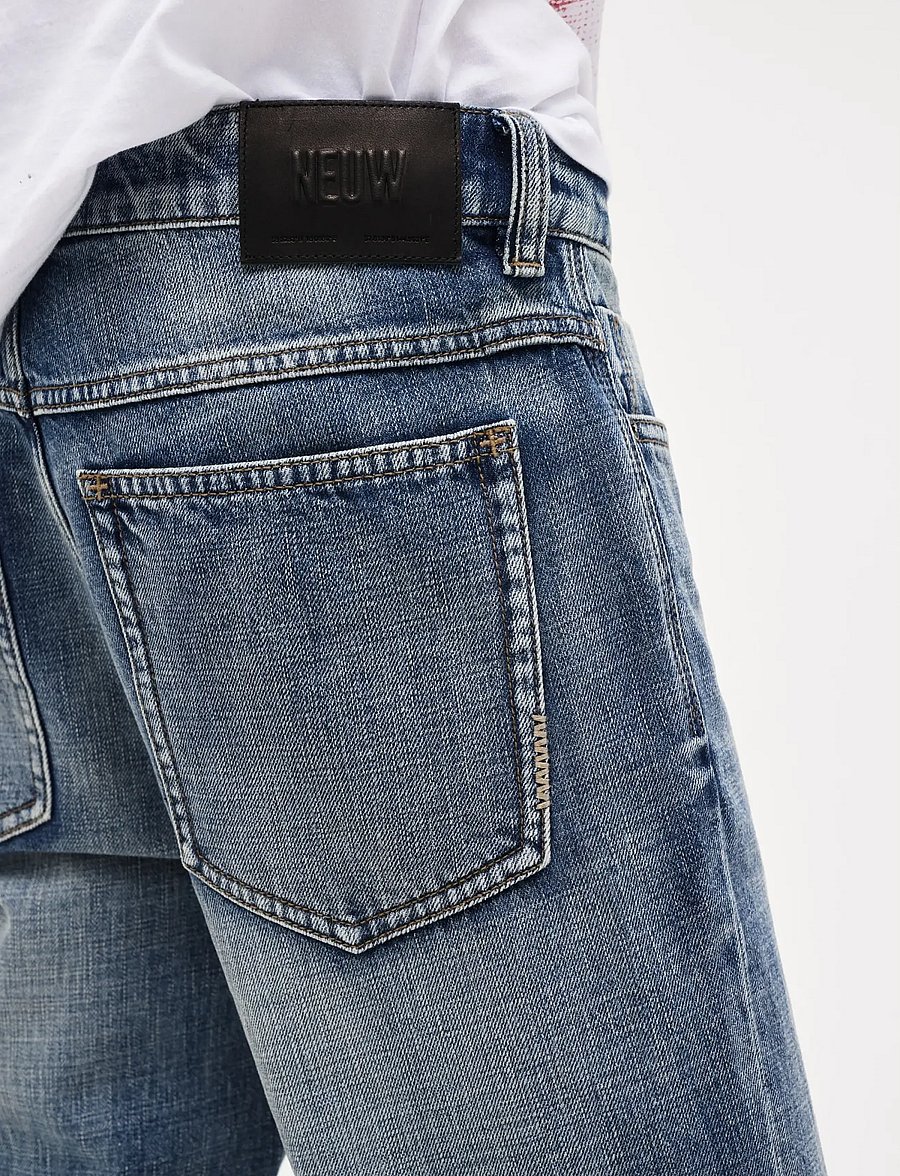 NEUW - LIAM RELAXED CASSIAN MID VINTAGE INDIGO - regular jeans - blue - 5