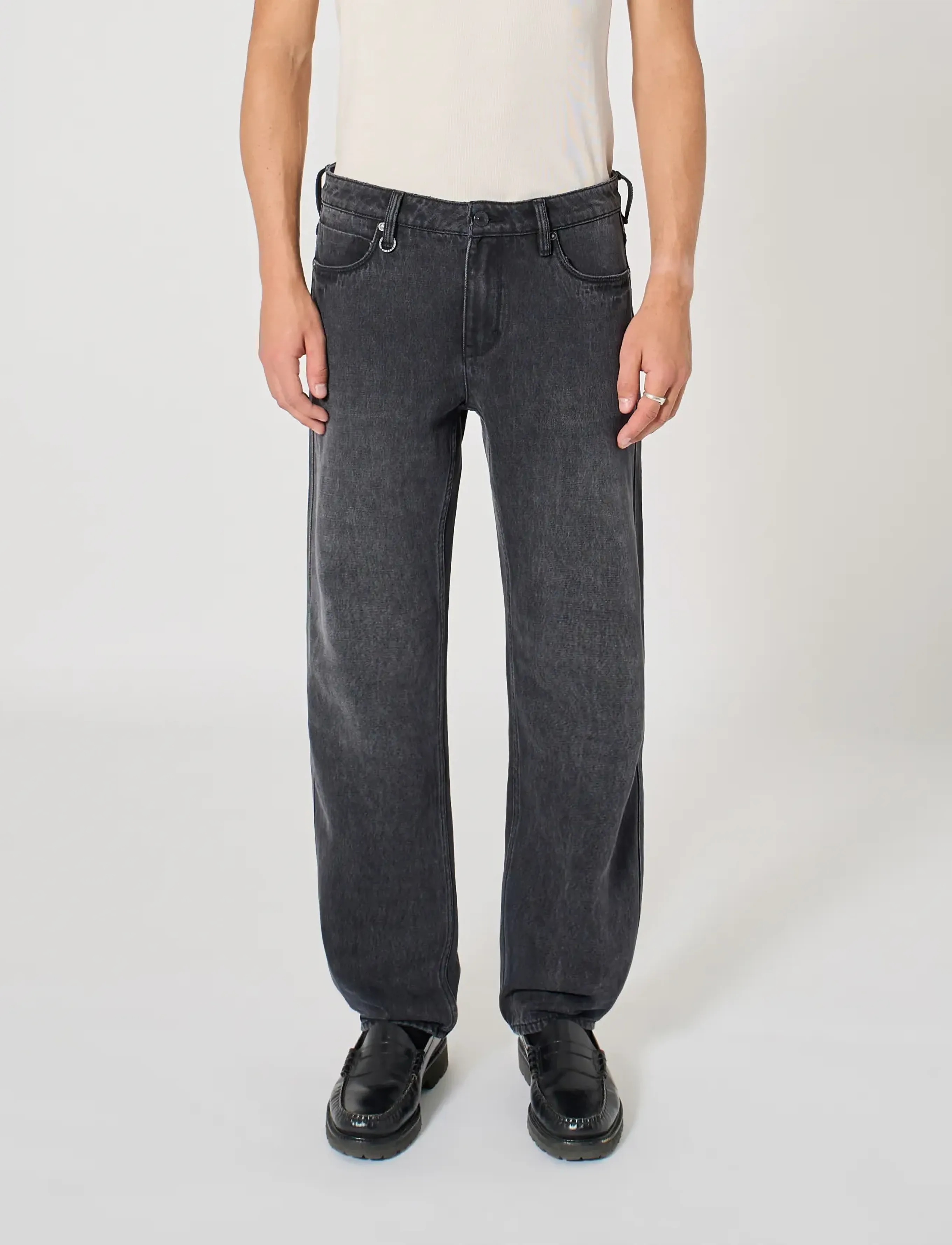 NEUW LIAM RELAXED COSMOVINTAGE BLACK - Jeans - BLACK / black