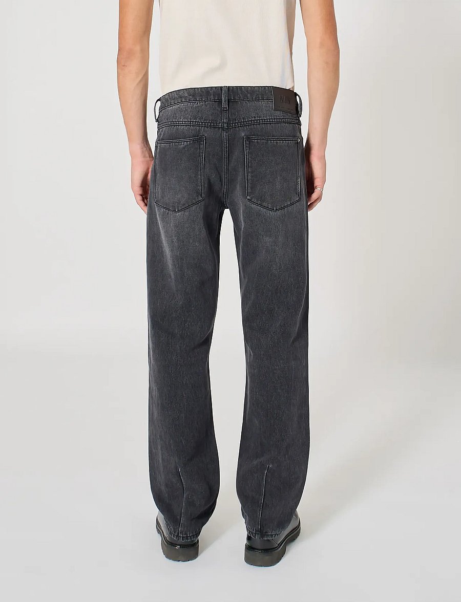 NEUW - LIAM RELAXED COSMOVINTAGE BLACK - weite jeans - black - 4