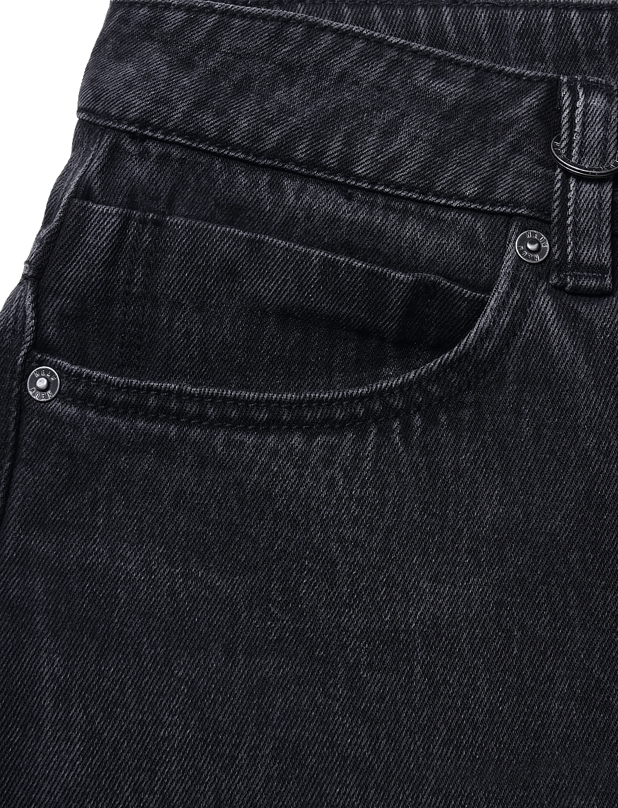 NEUW - LIAM RELAXED COSMOVINTAGE BLACK - weite jeans - black - 2