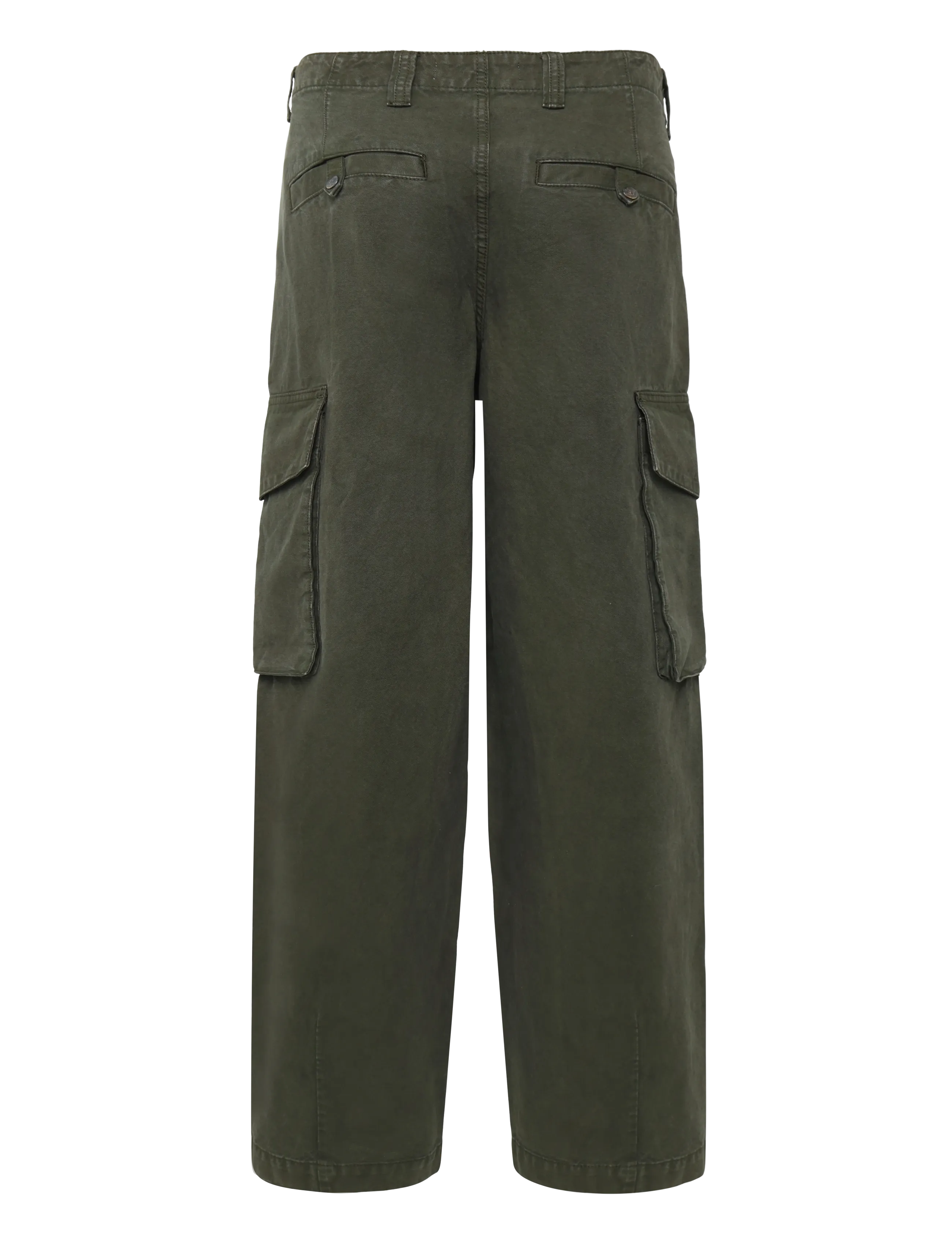 NEUW - LANG N59 COCOON DARK MILITARY - cargo-püksid - green - 1