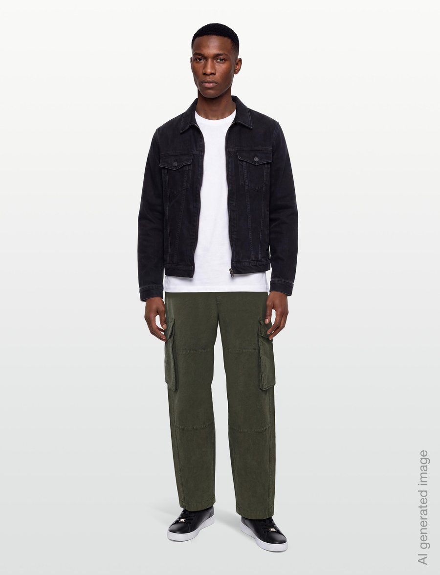 NEUW - LANG N59 COCOON DARK MILITARY - cargobyxor - green - 0