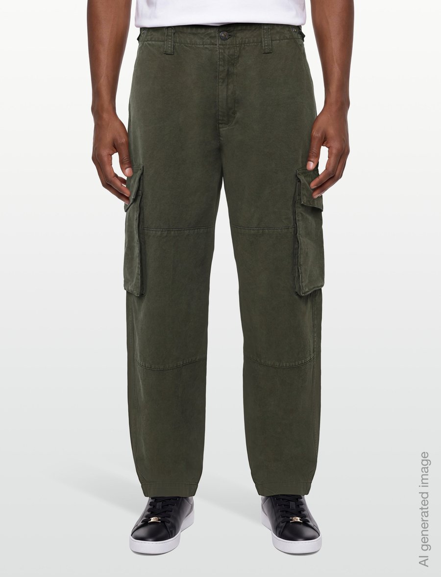 NEUW - LANG N59 COCOON DARK MILITARY - cargobyxor - green - 5