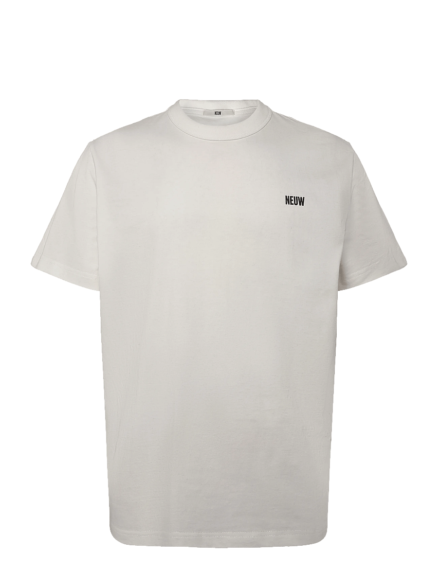 NEUW - PHASES TEEOFF WHITE - kurzärmelige t-shirts - white - 0