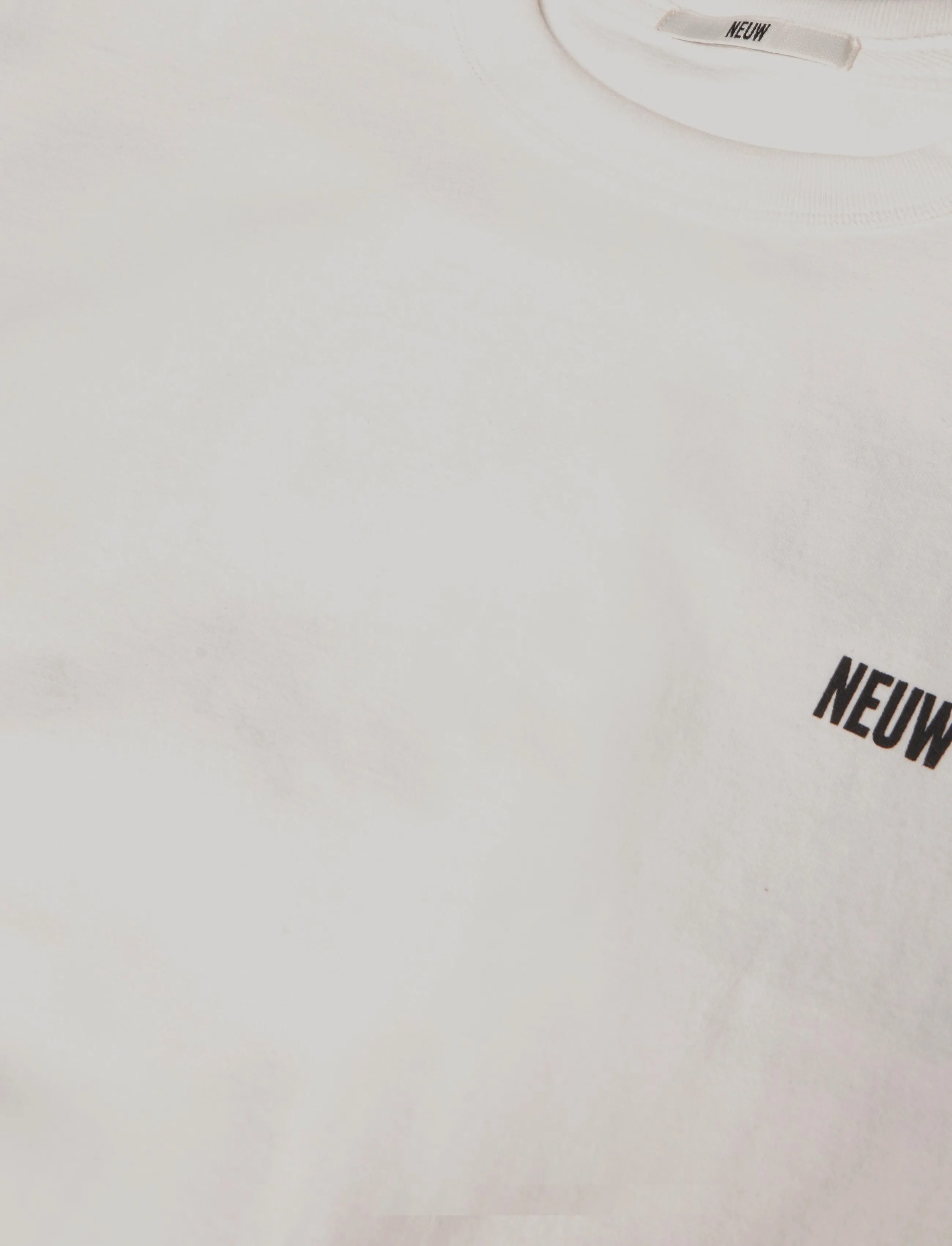 NEUW - PHASES TEEOFF WHITE - kurzärmelige t-shirts - white - 2