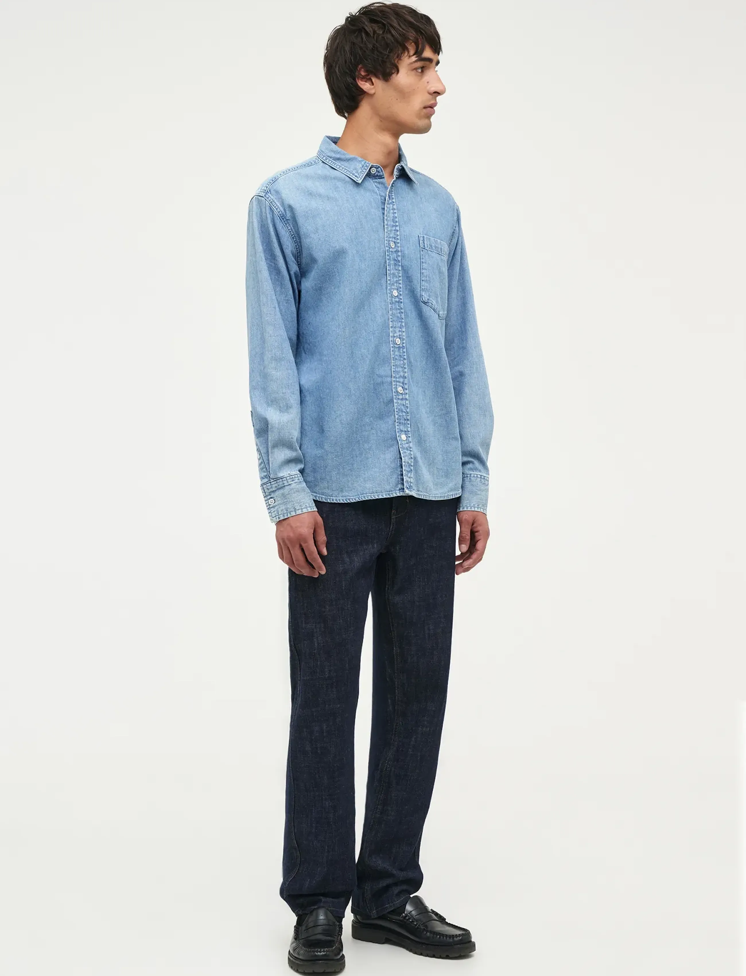 NEUW - REBEL STRAIGHT CRUDO LIGHTRINSE INDIGO - regular jeans - blue - 3