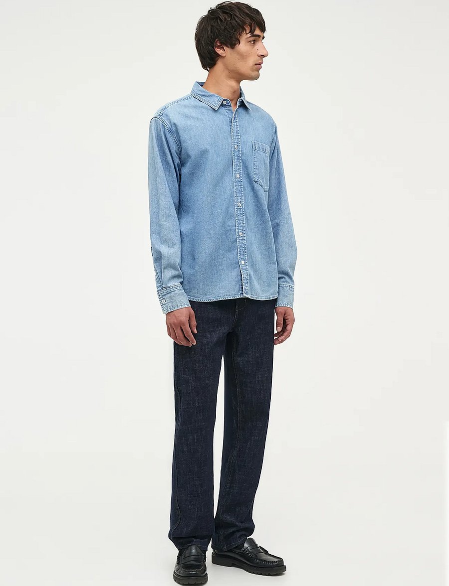 NEUW - REBEL STRAIGHT CRUDO LIGHTRINSE INDIGO - regular jeans - blue - 3