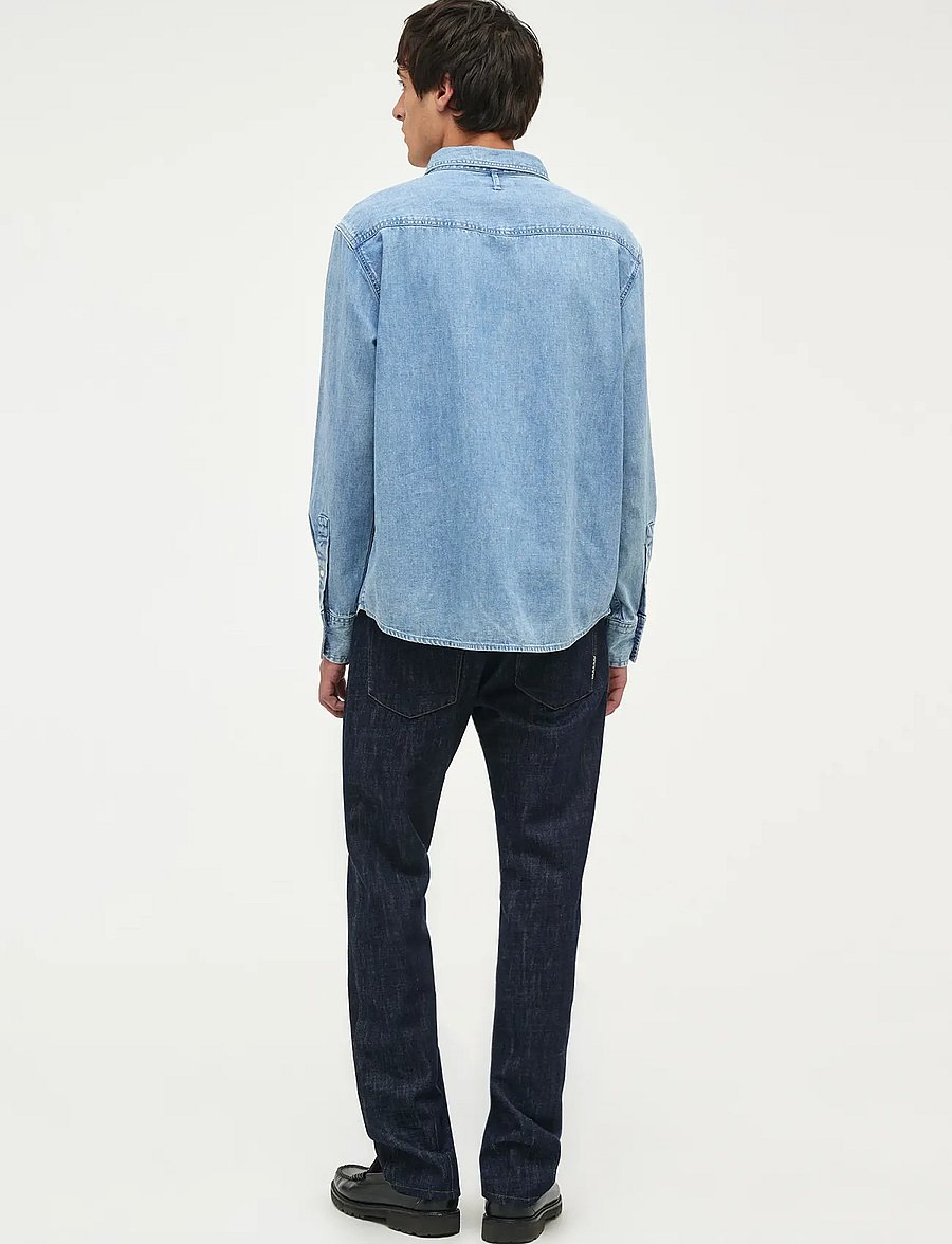 NEUW - REBEL STRAIGHT CRUDO LIGHTRINSE INDIGO - regular jeans - blue - 4