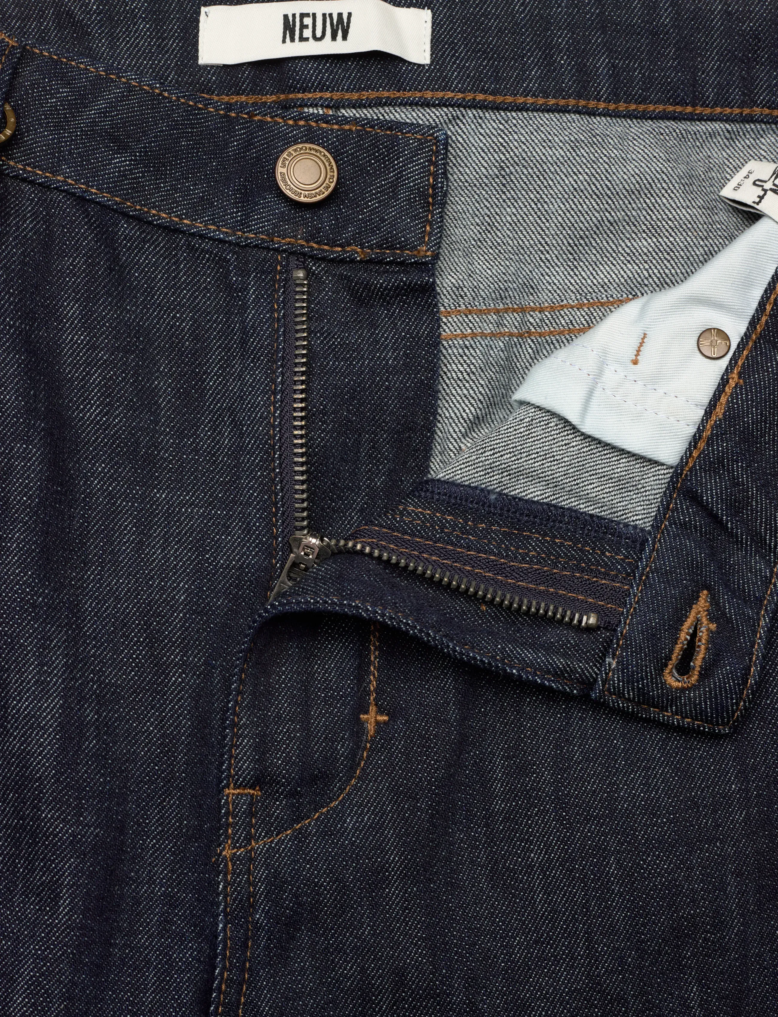 NEUW - REBEL STRAIGHT CRUDO LIGHTRINSE INDIGO - regular jeans - blue - 3