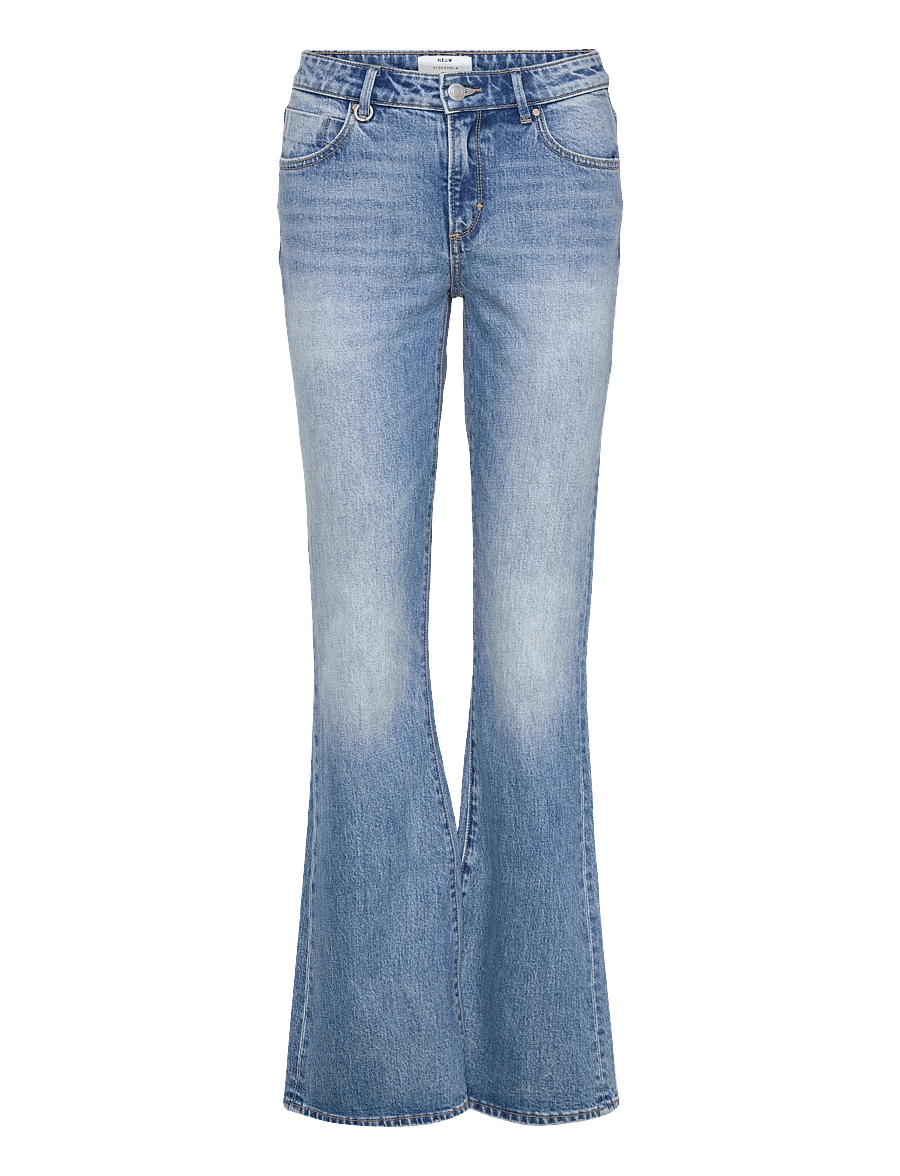 NEUW - DEVON KICK HYPNOSIS MID VINTAGE INDIGO - schlaghosen - blue - 1