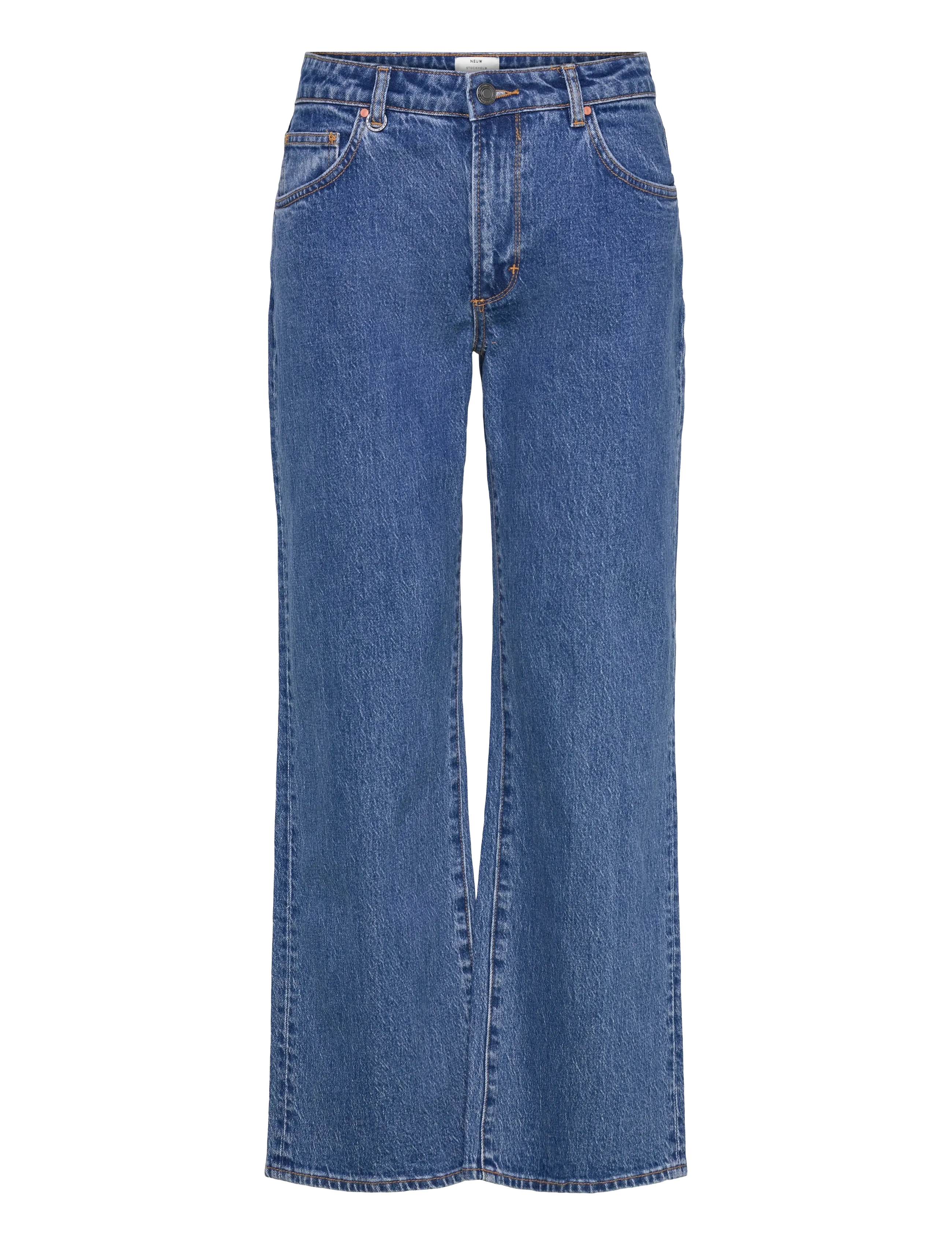 DARIA BOYFRIEND 80S BLUE MID INDIGO - BLUE