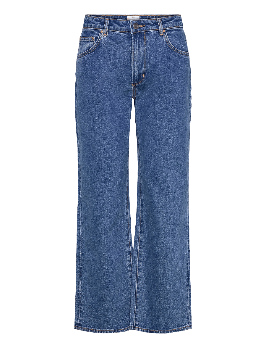NEUW - DARIA BOYFRIEND 80S BLUE MID INDIGO - boyfriend jeans - blue - 0