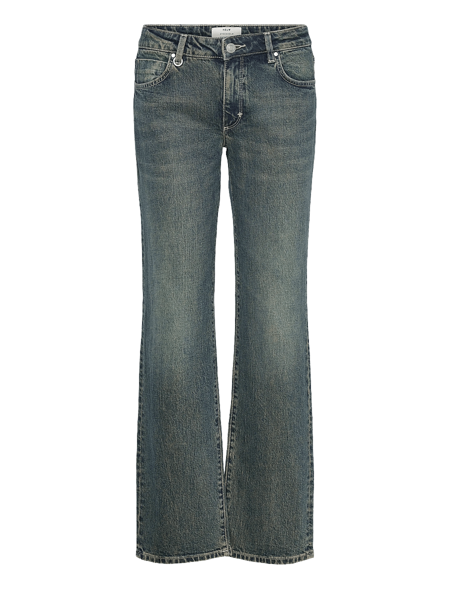NEUW - MIA STRAIGHT ROMEO MID VINTAGE BLUE - suorat farkut - blue - 0