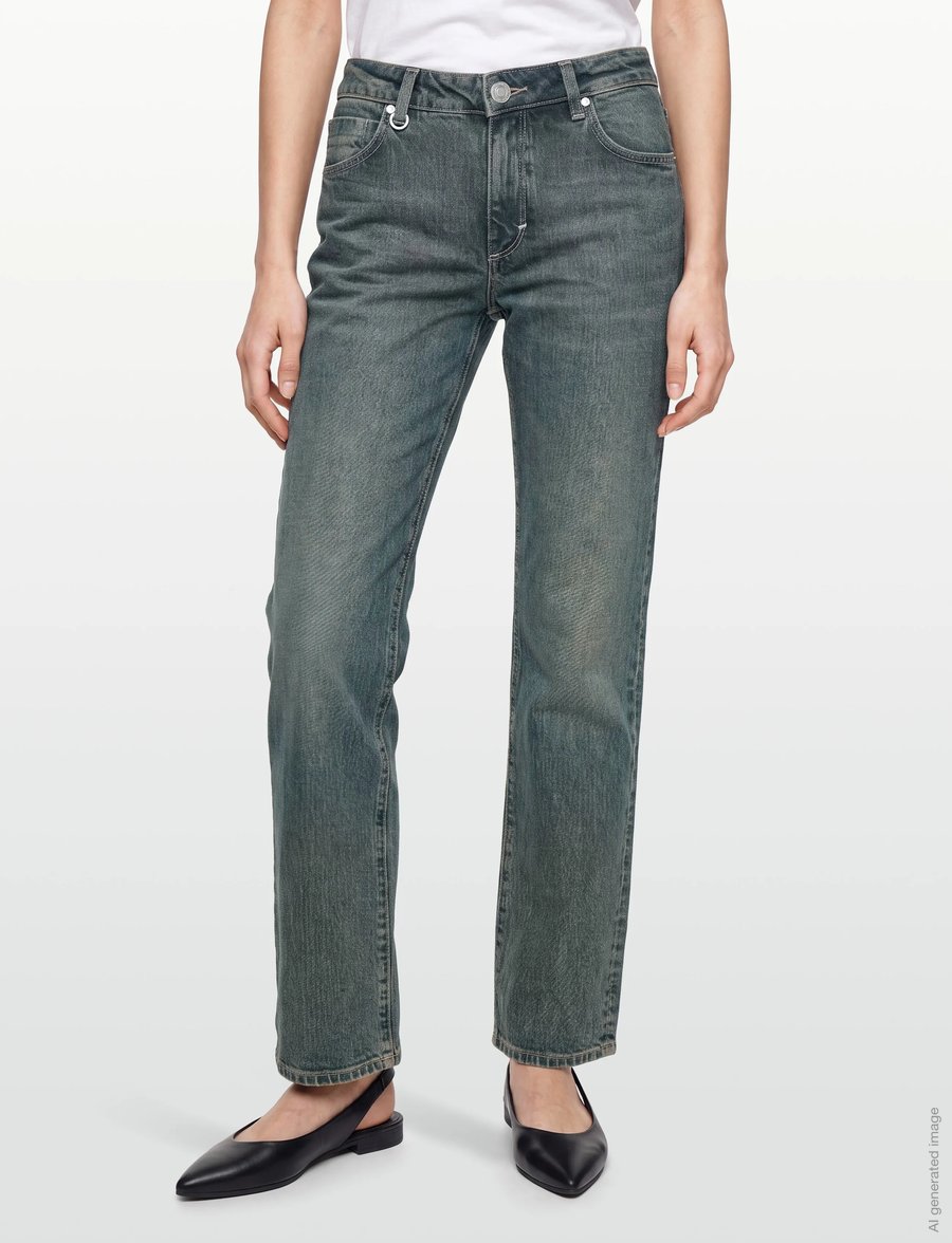 NEUW - MIA STRAIGHT ROMEO MID VINTAGE BLUE - gerade jeans - blue - 3