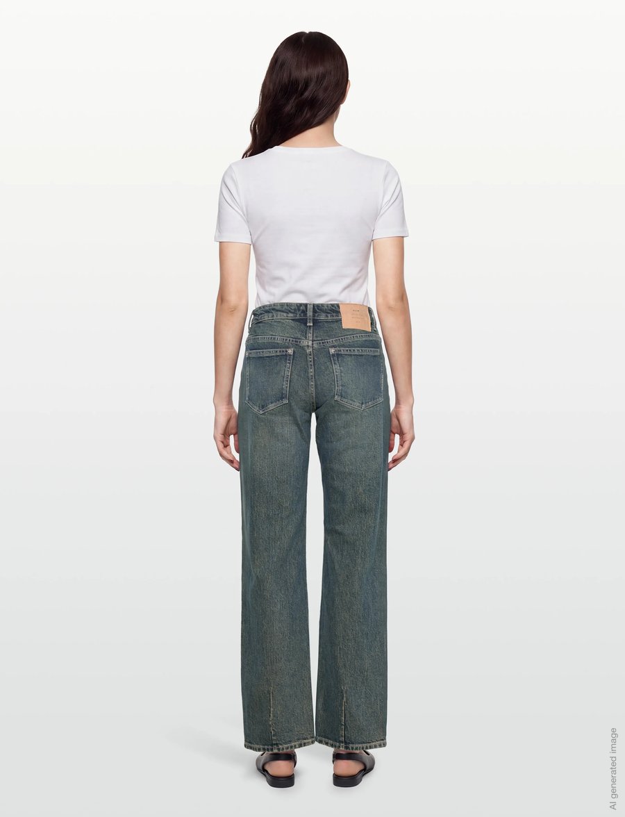 NEUW - MIA STRAIGHT ROMEO MID VINTAGE BLUE - gerade jeans - blue - 4
