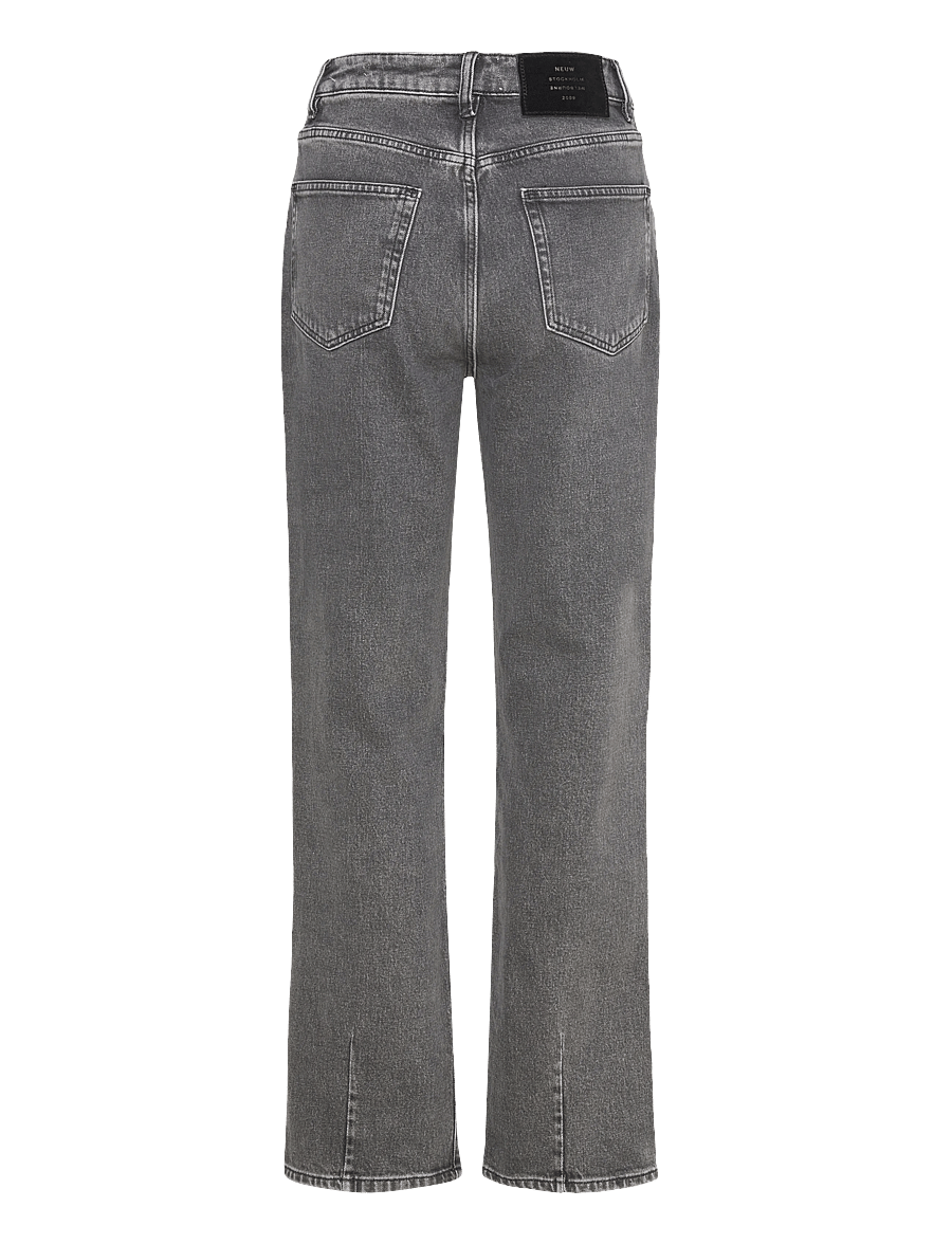 NEUW - NICO STRAIGHT CRAZEORGANIC WASHED BLACK - gerade jeans - black - 2