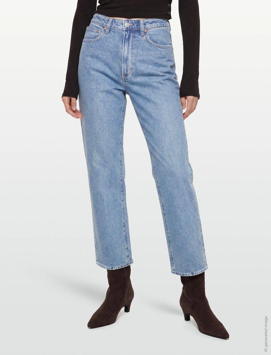 NEUW - NICO STRAIGHT OPHELIAMID VINTAGE INDIGO - straight jeans - blue - 3
