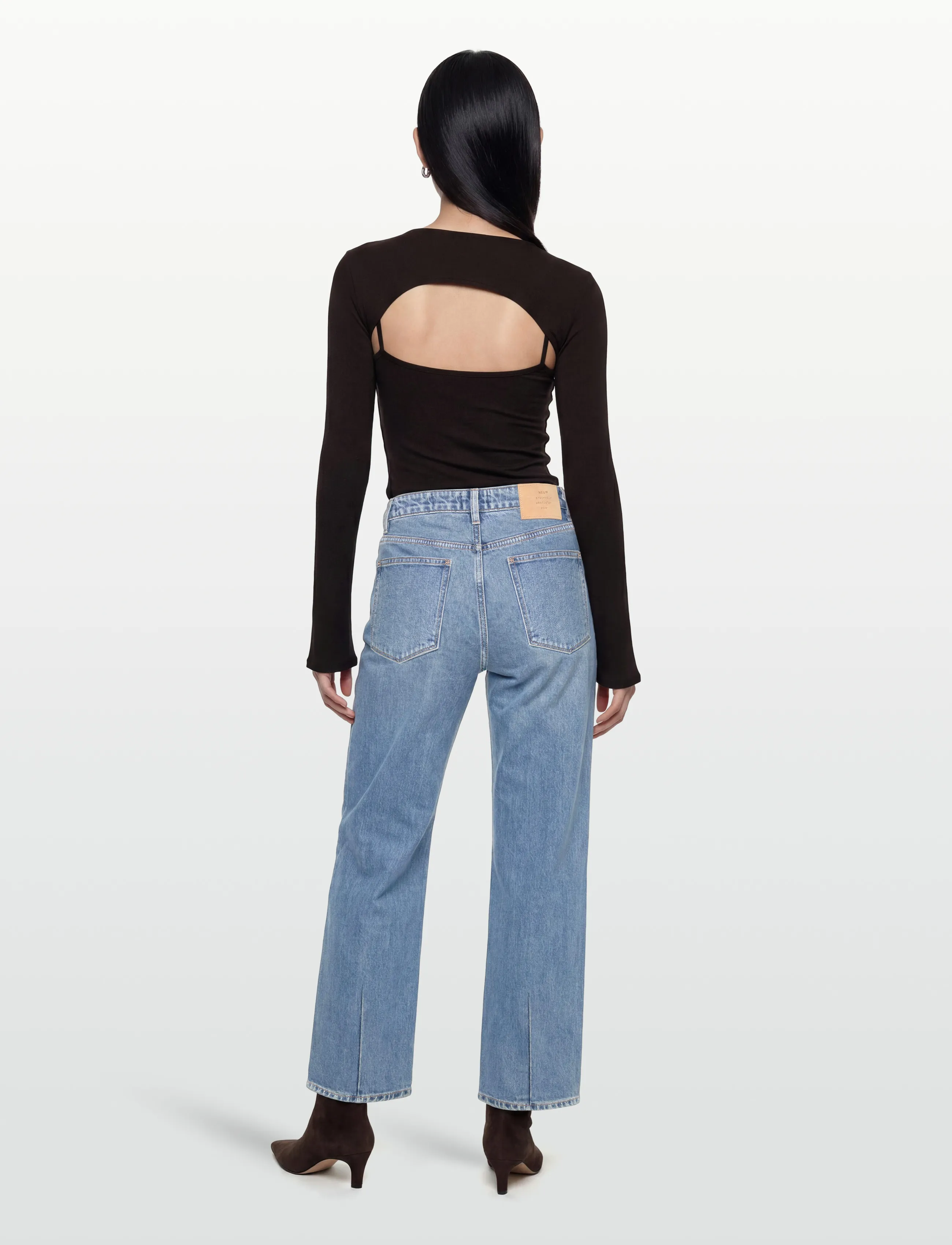 NEUW - NICO STRAIGHT OPHELIAMID VINTAGE INDIGO - straight jeans - blue - 4