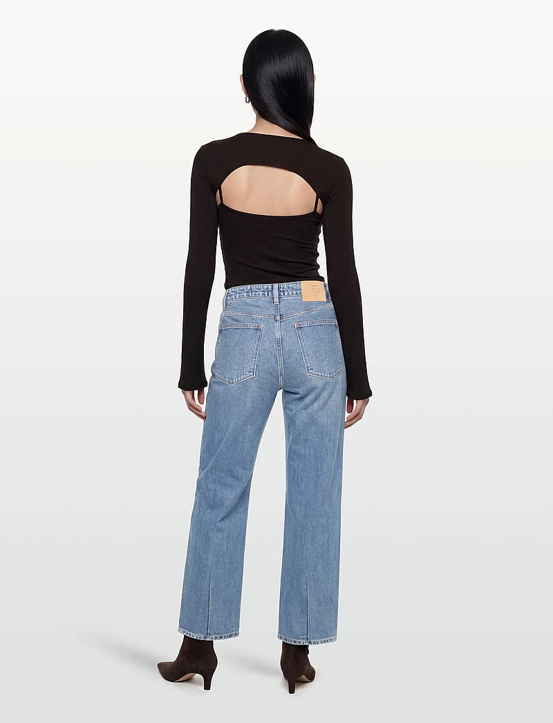 NEUW - NICO STRAIGHT OPHELIAMID VINTAGE INDIGO - beinar gallabuxur - blue - 4