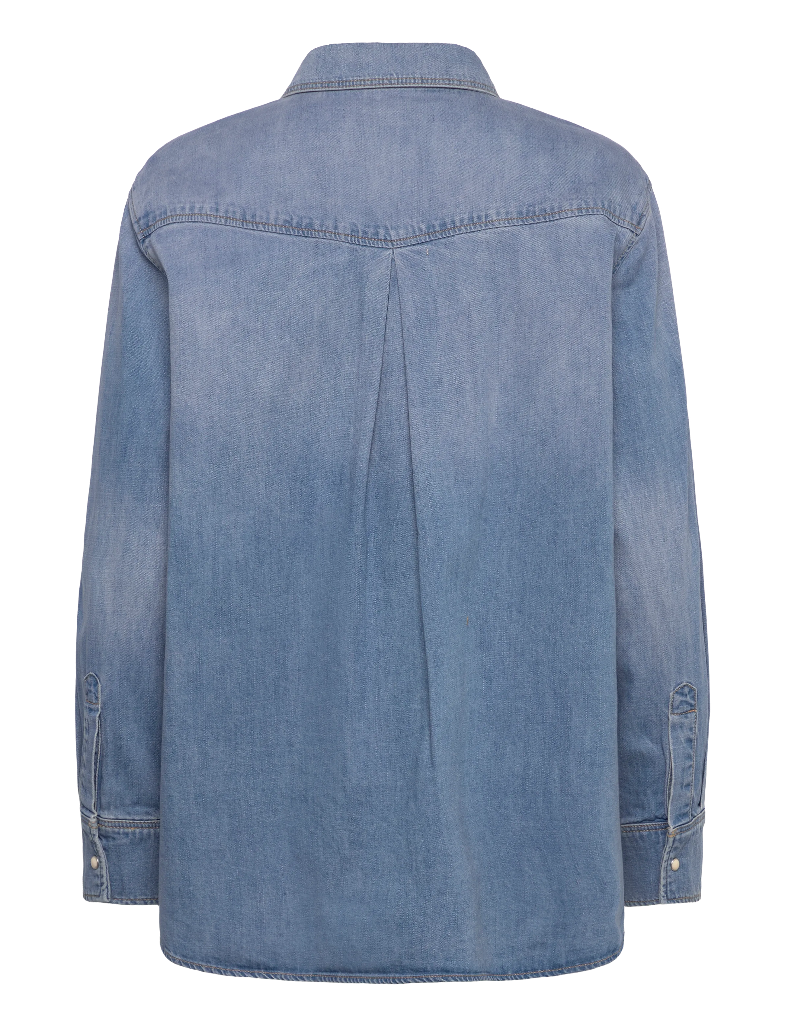 NEUW - BOWERY DENIM SHIRT VISIONMID VINTAGE INDIGO - denimskjorter - blue - 2