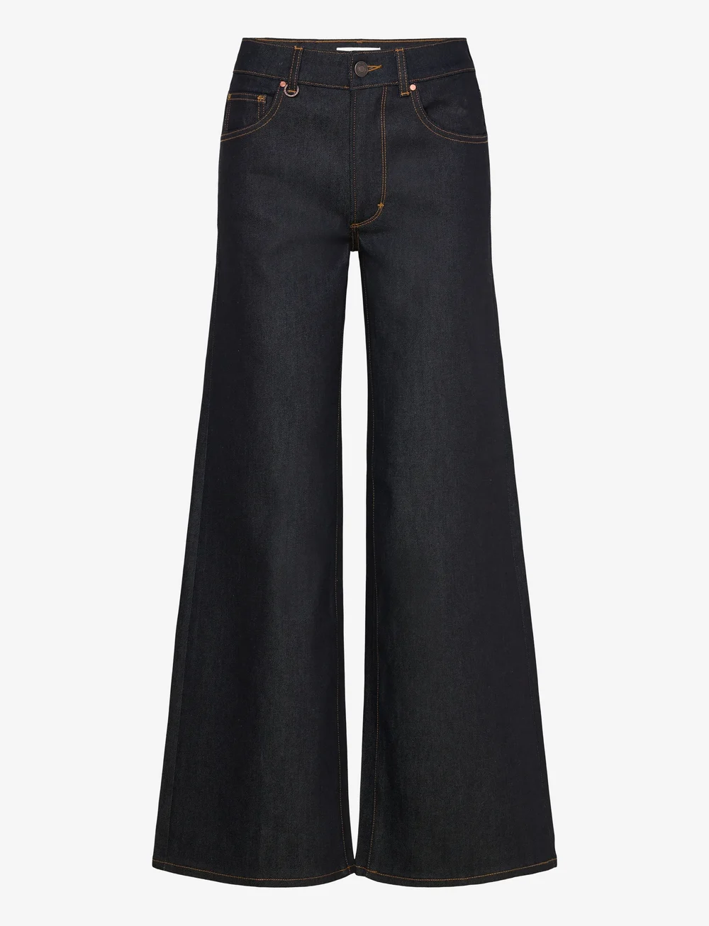 NEUW - EVA WIDE RESONATE RAW INDIGO - hosen mit weitem bein - blue - 1