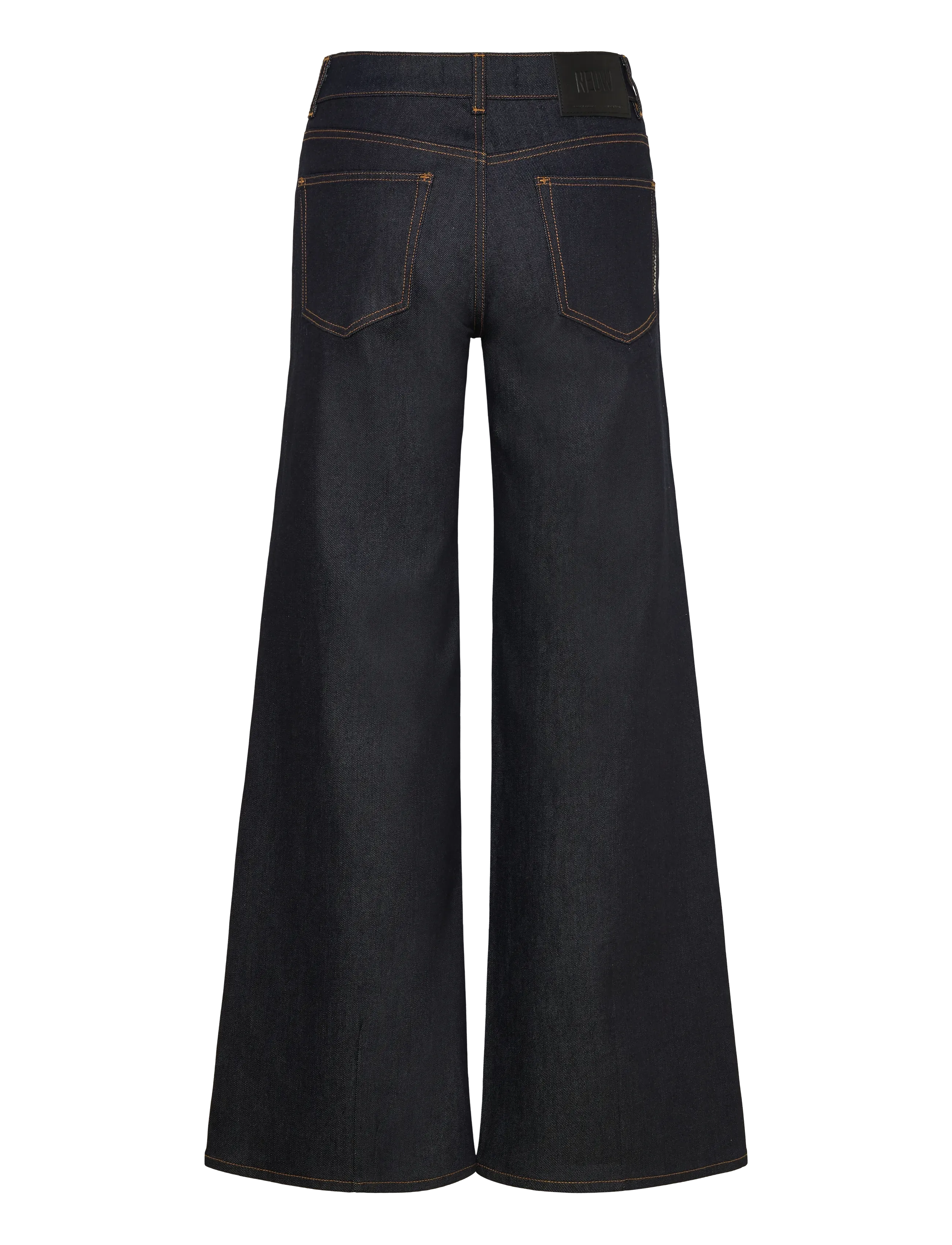 NEUW - EVA WIDE RESONATE RAW INDIGO - hosen mit weitem bein - blue - 2
