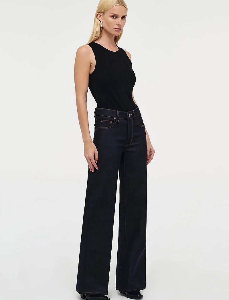 NEUW - EVA WIDE RESONATE RAW INDIGO - brede jeans - blue - 3