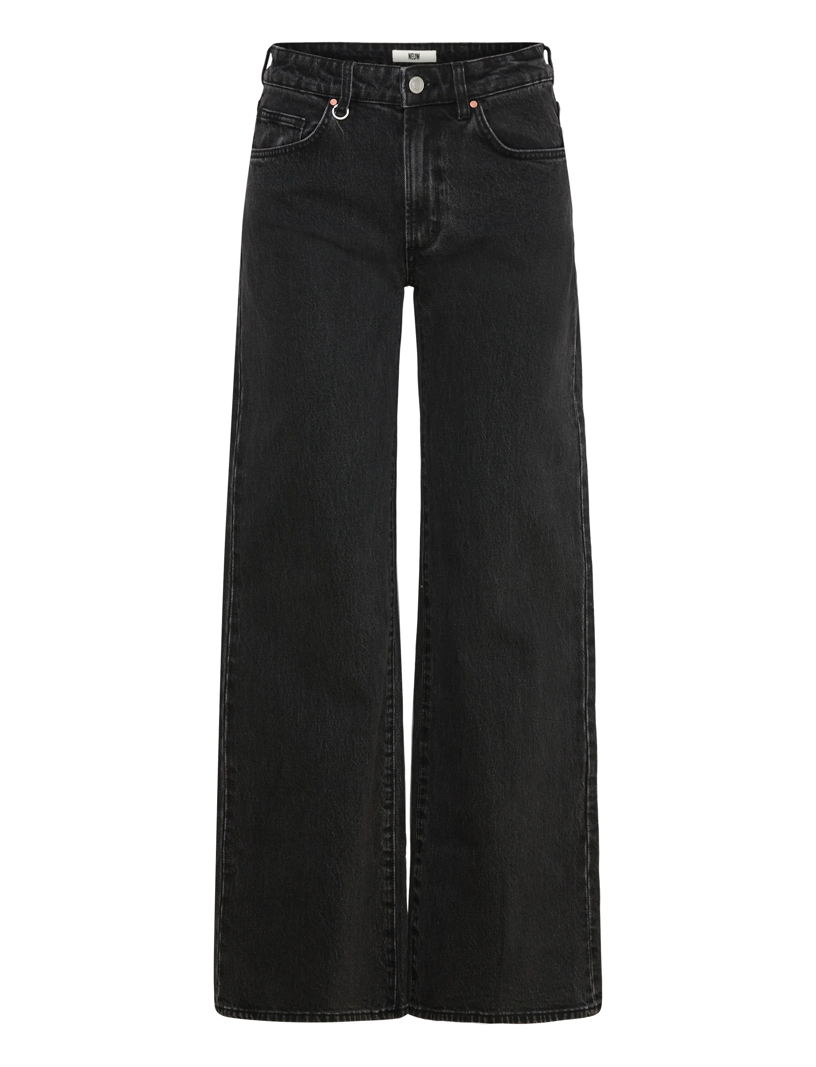 NEUW EVA WIDE FRENCH BLACK WASHED BLACK - NEUW - BLACK / black