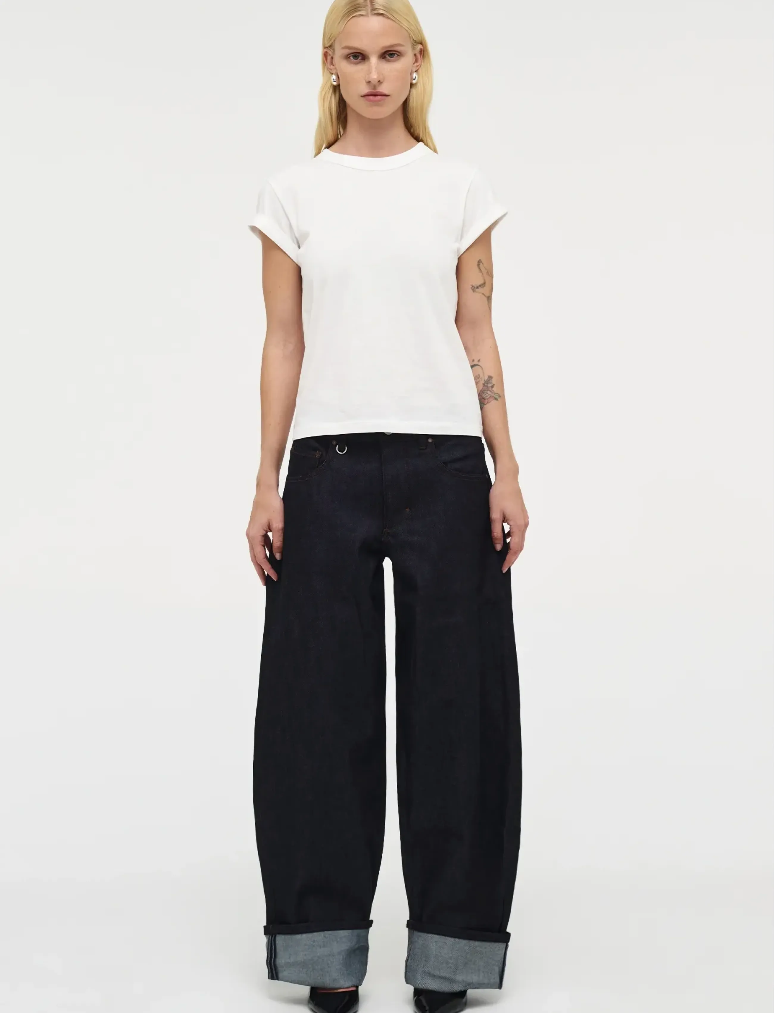 NEUW NANCY BARREL RESONATERINSE DENIM - Kollektionen - BLUE / blue