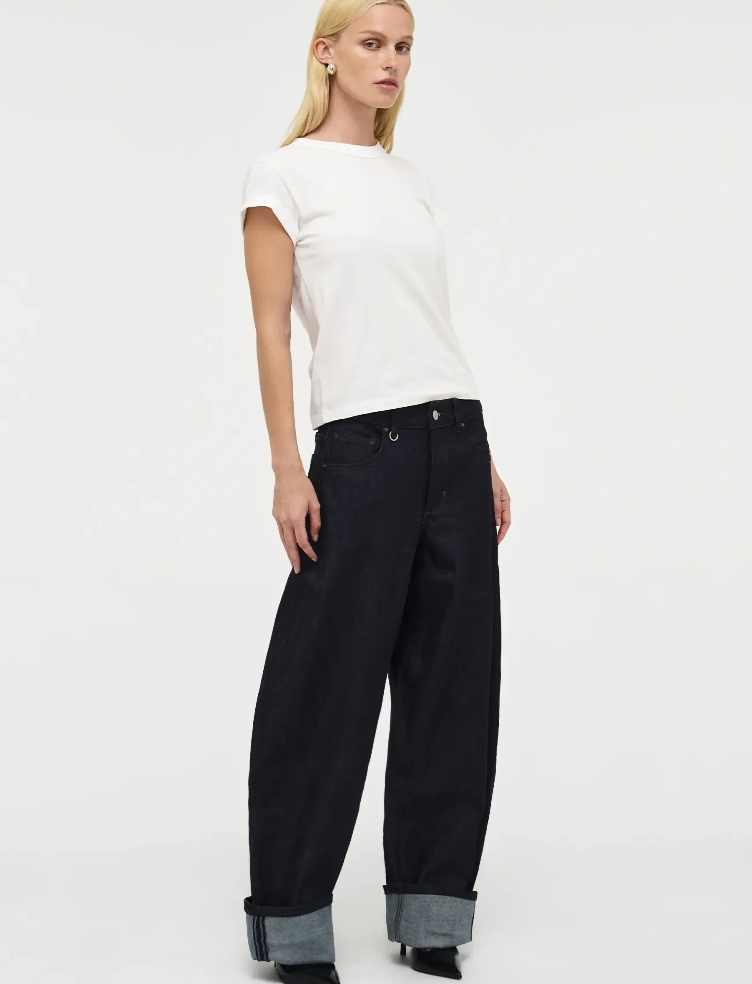 NEUW - NANCY BARREL RESONATERINSE DENIM - barrel gallabuxur - blue - 4