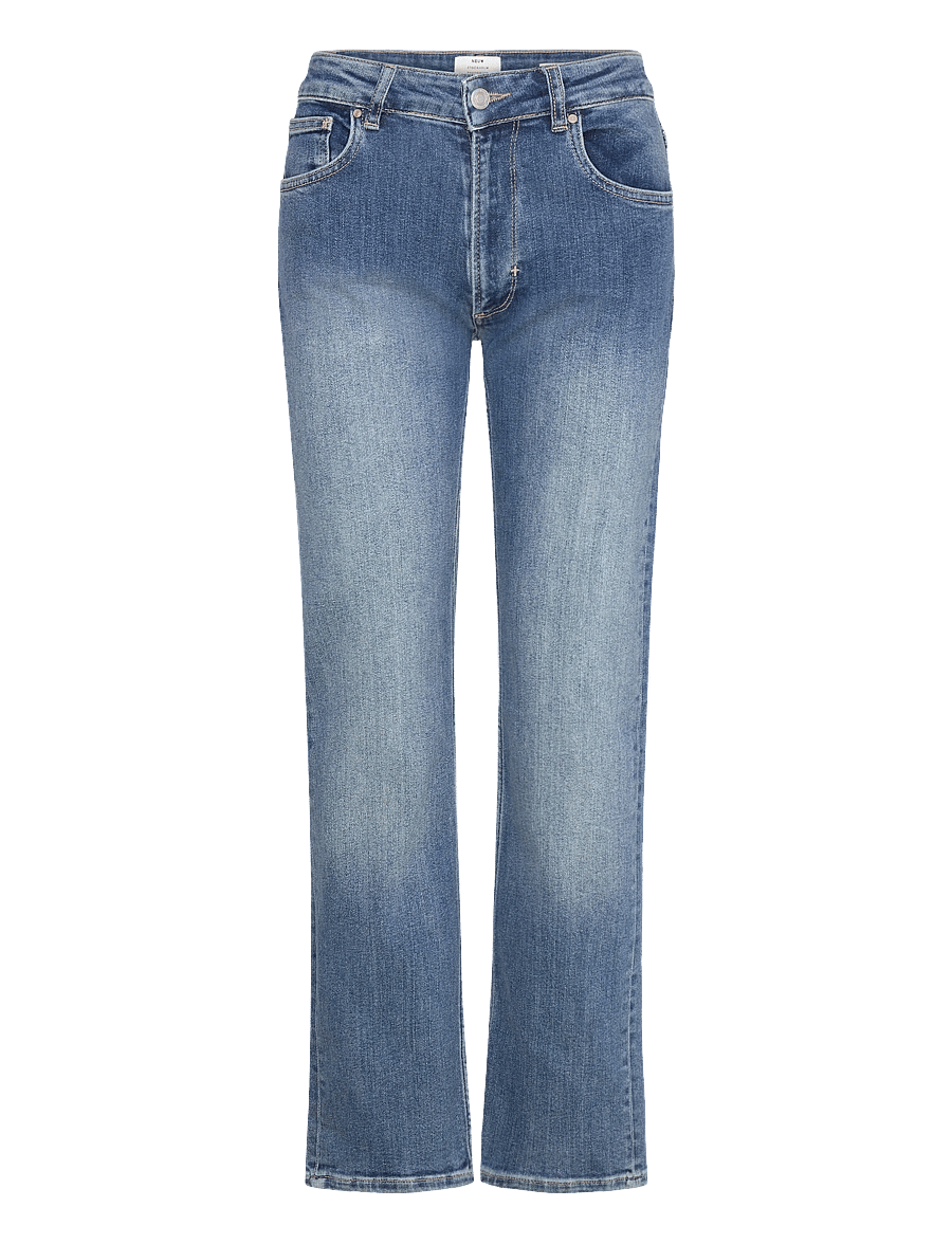 NEUW - MICA STRAIGHT LOVE INDIGOMID VINTAGE INDIGO - jeans droites - blue - 1