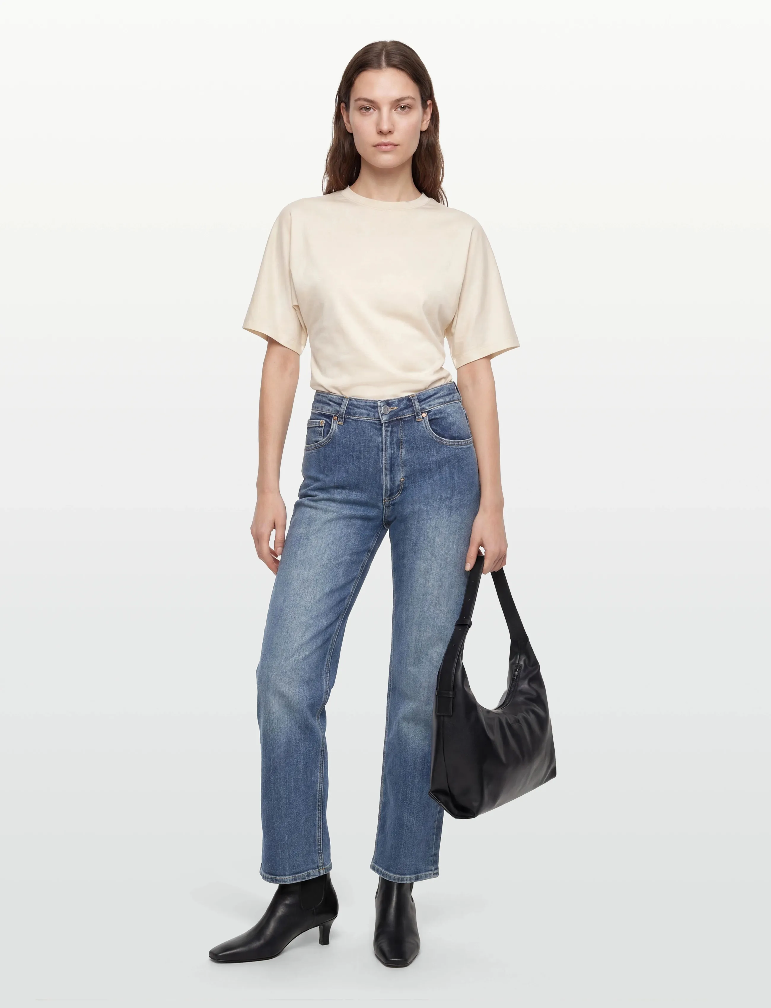 NEUW - MICA STRAIGHT LOVE INDIGOMID VINTAGE INDIGO - straight jeans - blue - 0