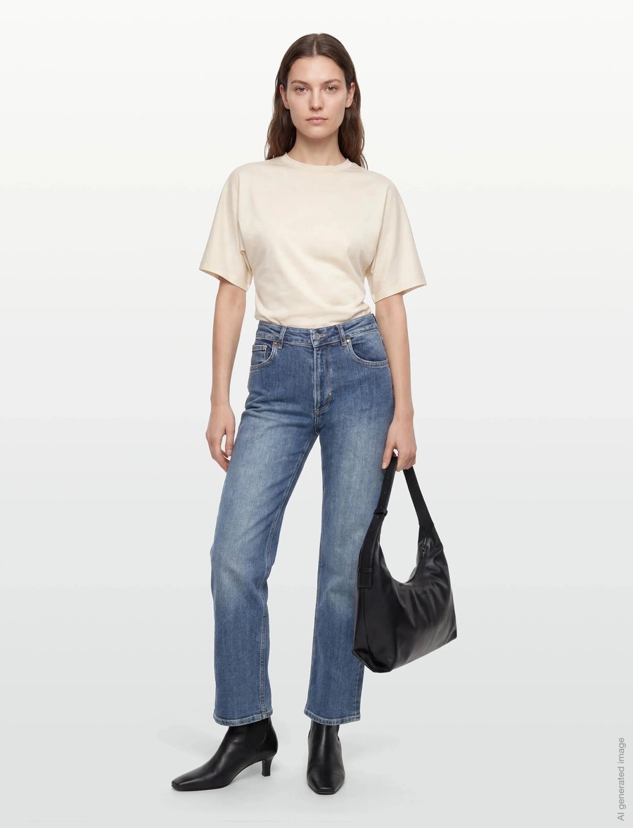 NEUW - MICA STRAIGHT LOVE INDIGOMID VINTAGE INDIGO - gerade jeans - blue - 3