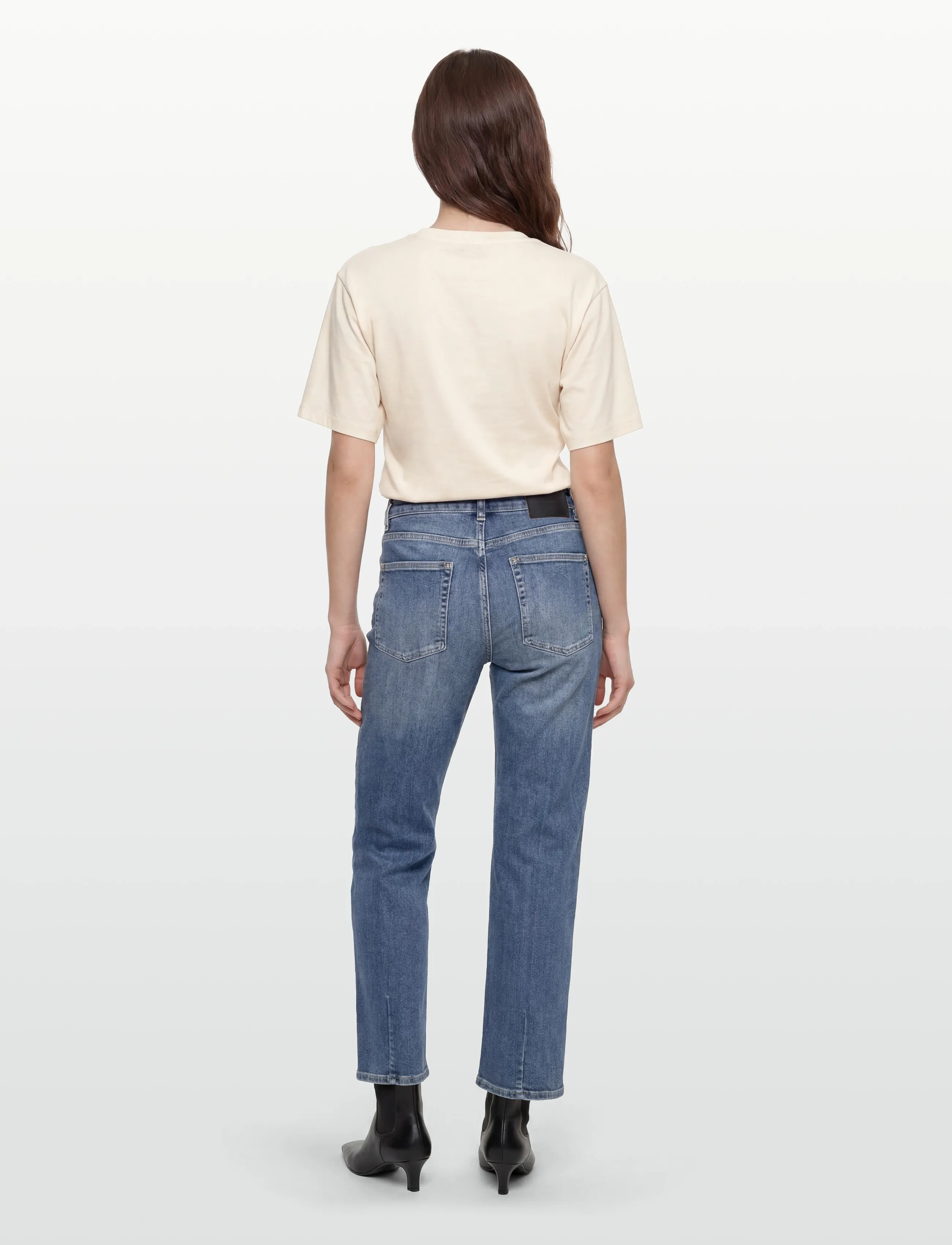 NEUW - MICA STRAIGHT LOVE INDIGOMID VINTAGE INDIGO - jeans droites - blue - 4