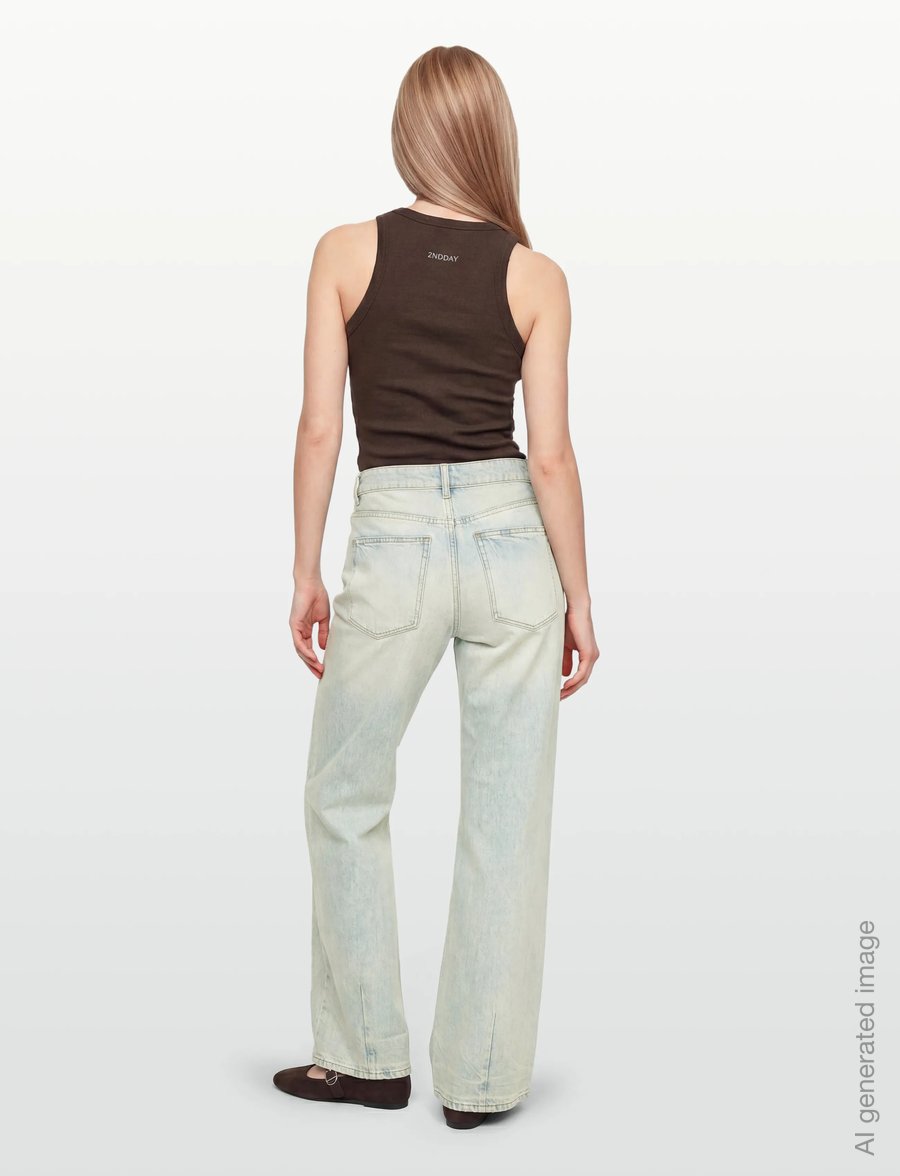 NEUW - DARIA BOYFRIEND BEFORE SUNSETLIGHT VINTAGE INDIGO - boyfriend-teksad - blue - 4