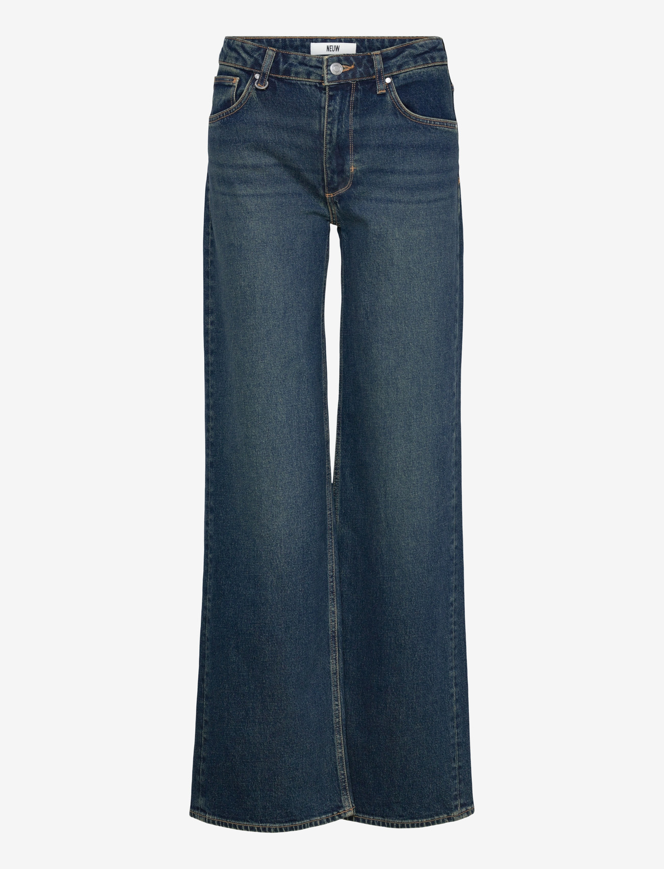 NEUW - EVA WIDE MEMPHISDARK VINTAGE INDIGO - wide leg jeans - blue - 0