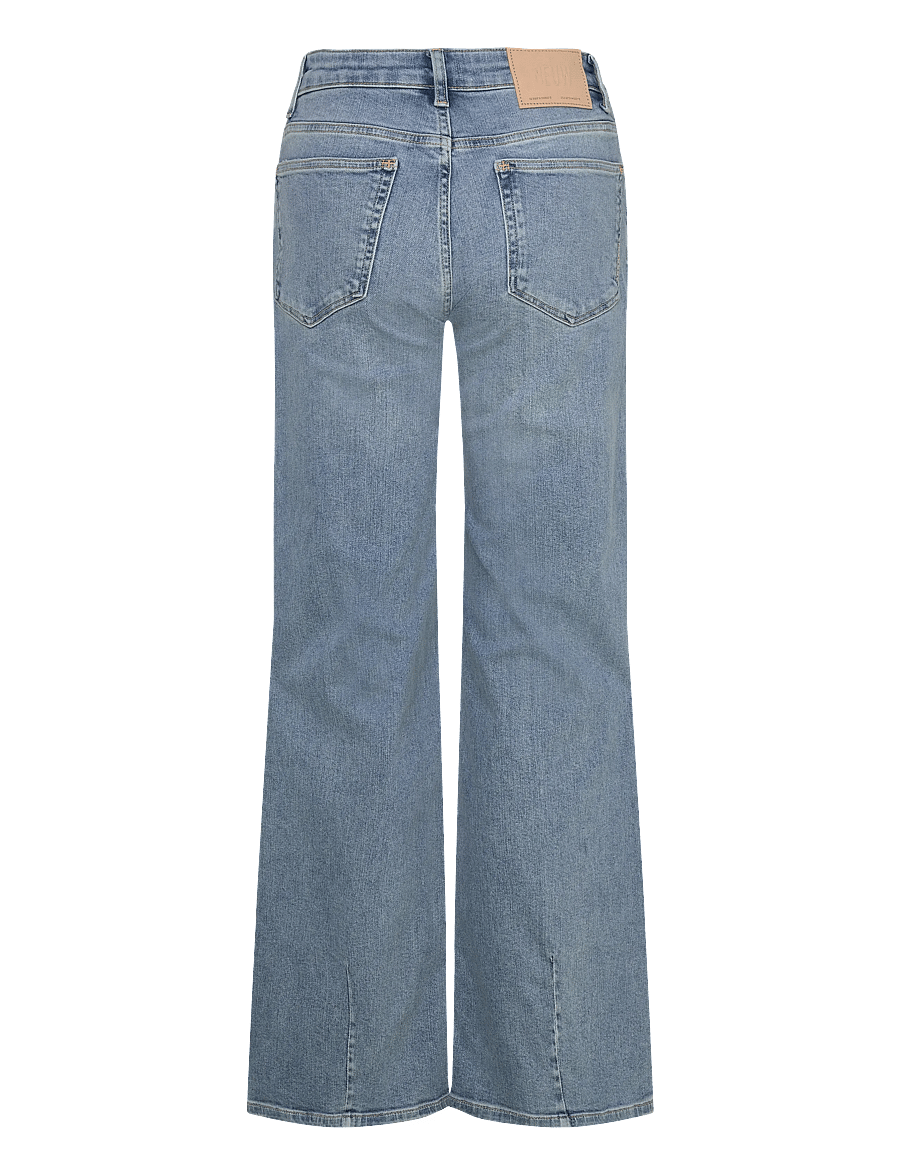 NEUW - EVA WIDE MIRAGELIGHT VINTAGE INDIGO - hosen mit weitem bein - blue - 2