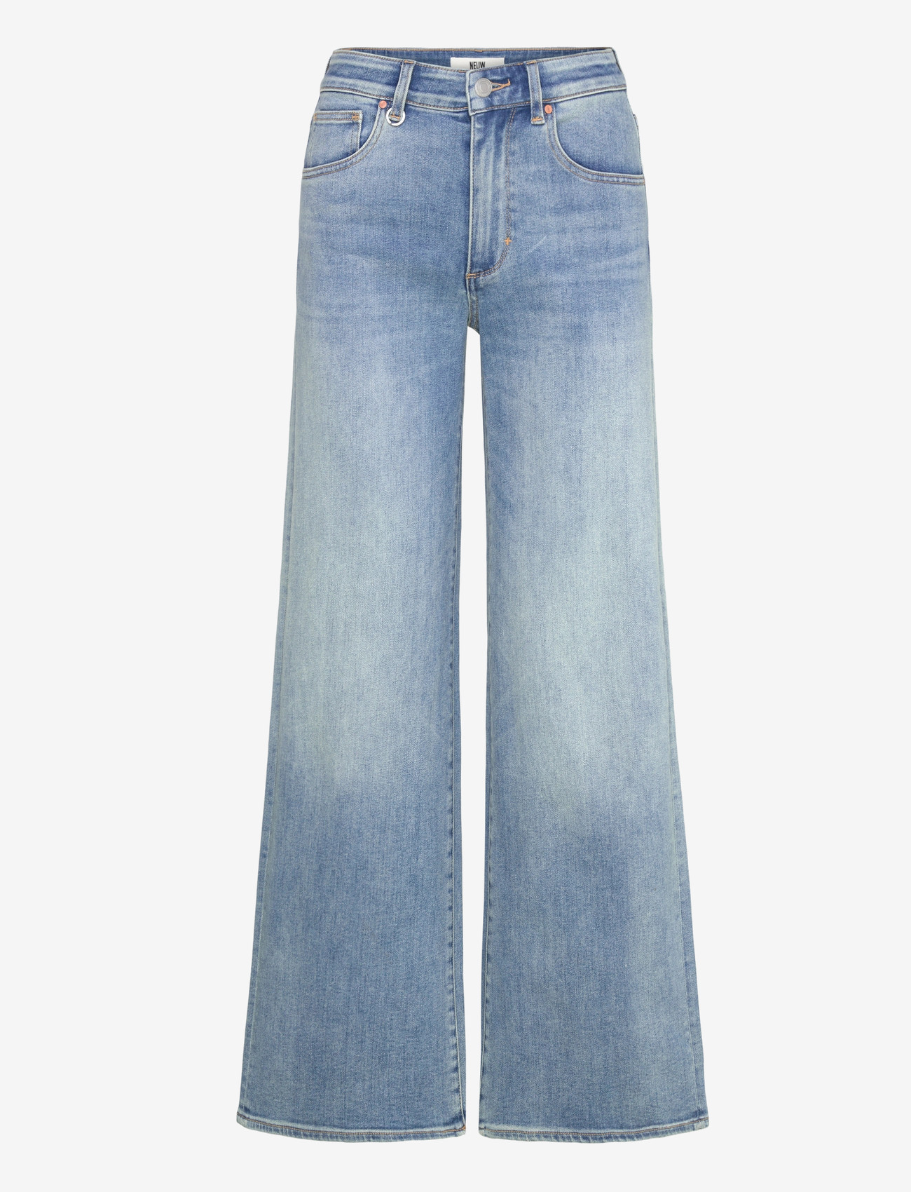 NEUW - EVA WIDE ELECTRIC ALICELIGHT VINTAGE INDIGO - hosen mit weitem bein - blue - 0