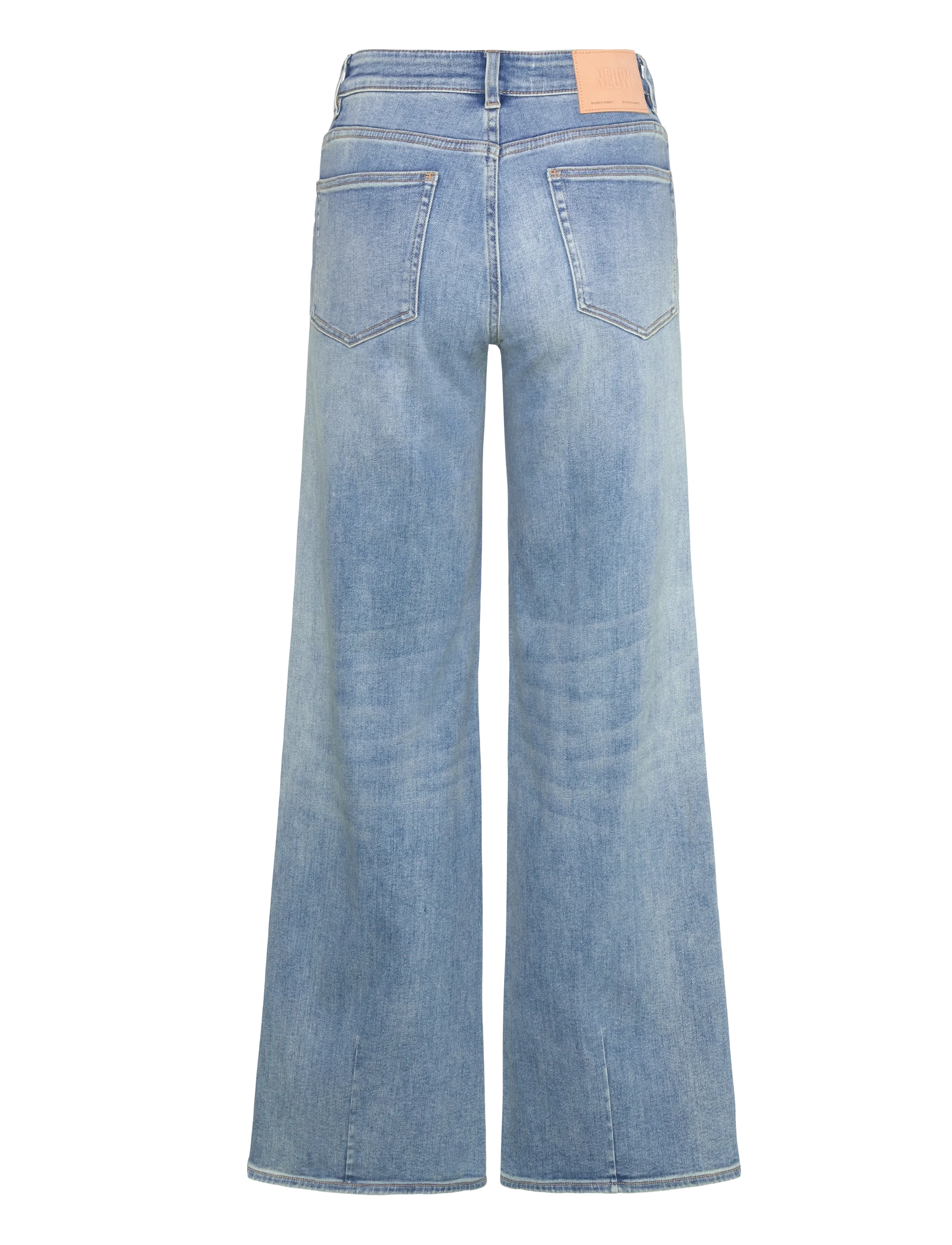 NEUW - EVA WIDE ELECTRIC ALICELIGHT VINTAGE INDIGO - brede jeans - blue - 2