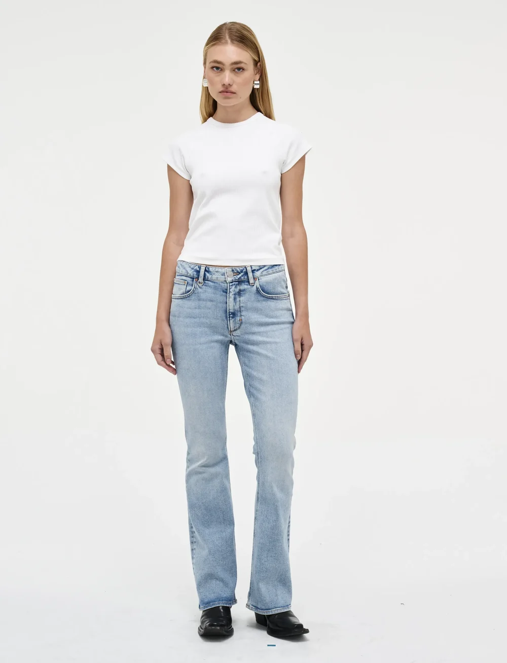 NEUW - KARA BOOT THEORYLIGHT VINTAGE INDIGO - bootcut jeans - blue - 0