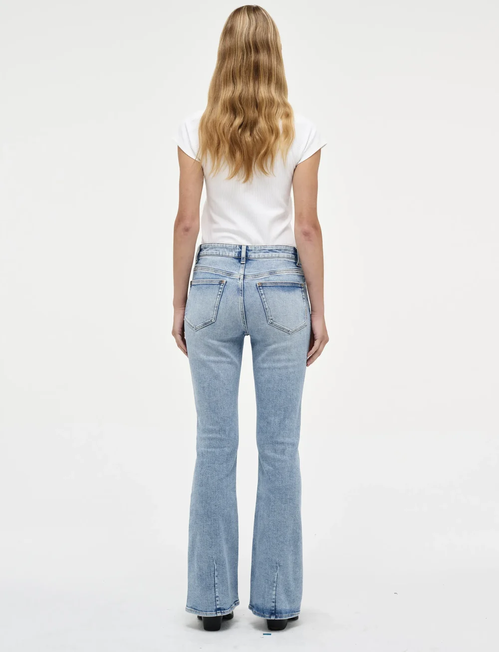 NEUW - KARA BOOT THEORYLIGHT VINTAGE INDIGO - bootcut jeans - blue - 4