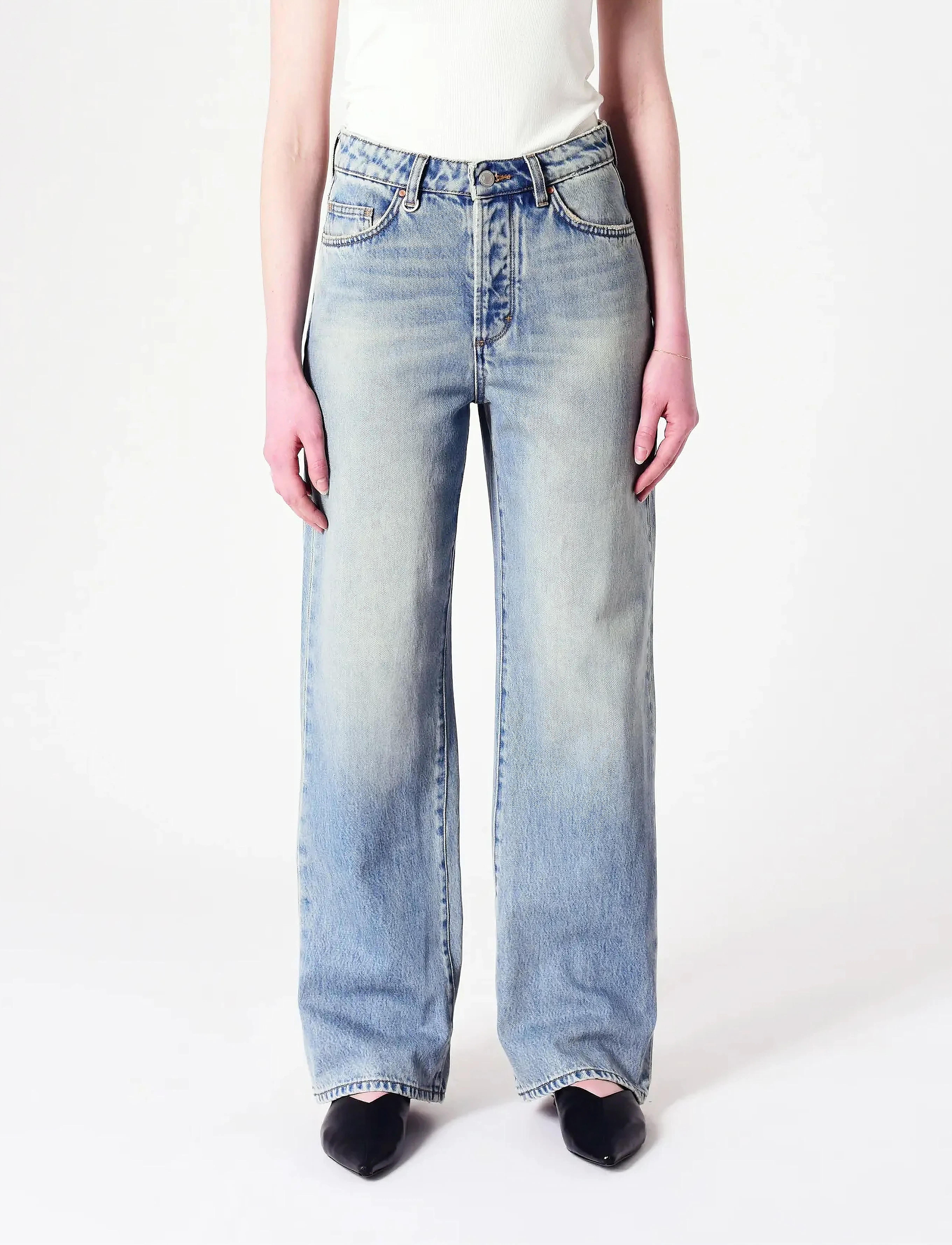 NEUW - COCO RELAXED GADABOUTLIGHT VINTAGE INDIGO - raka jeans - blue - 0