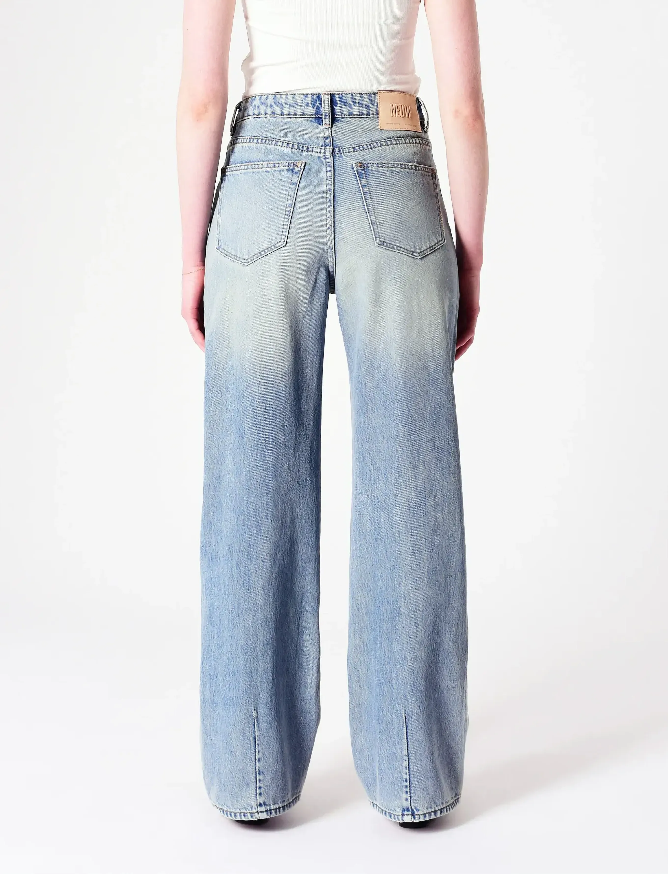 Neuw Coco Relaxed Gadaboutlight Vintage Indigo high waist jeans dam – bild 3