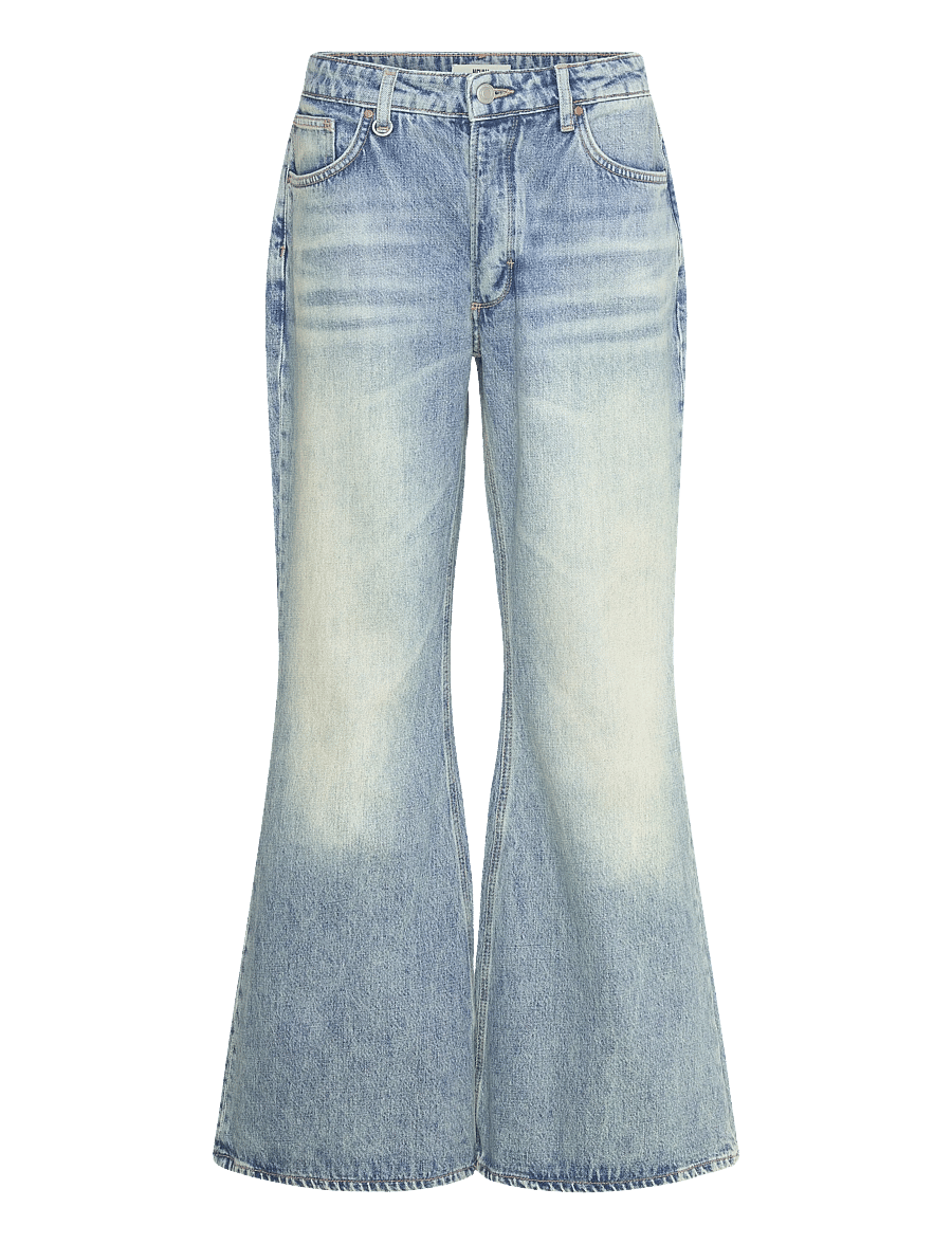 NEUW - CHLOE BAGGY FLARE ONISM MID VINTAGE INDIGO - jeans évasés - blue - 1